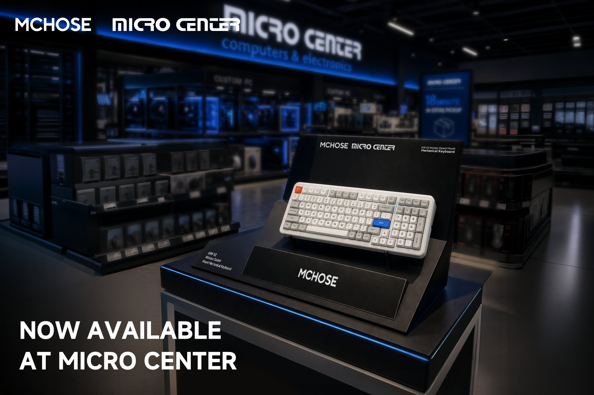 K99 V2 Now Available at Micro Center