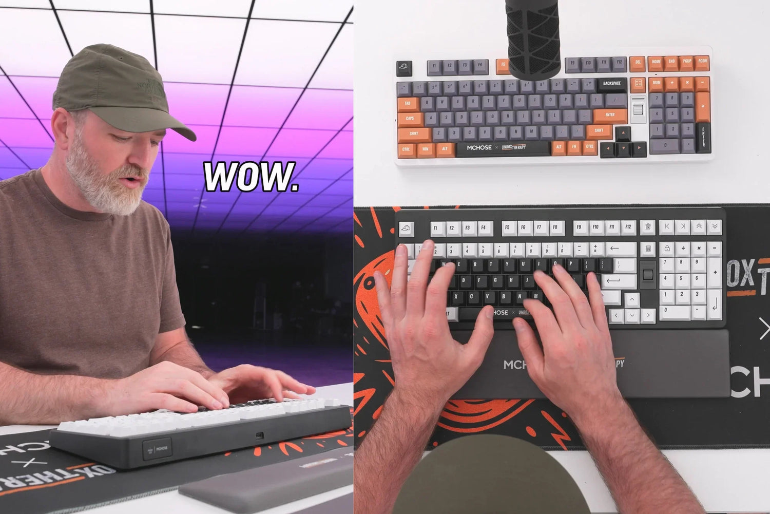 MCHOSE and Unbox Therapy Launch Their First Co-Brand Silent Mechanical Keyboard UT98