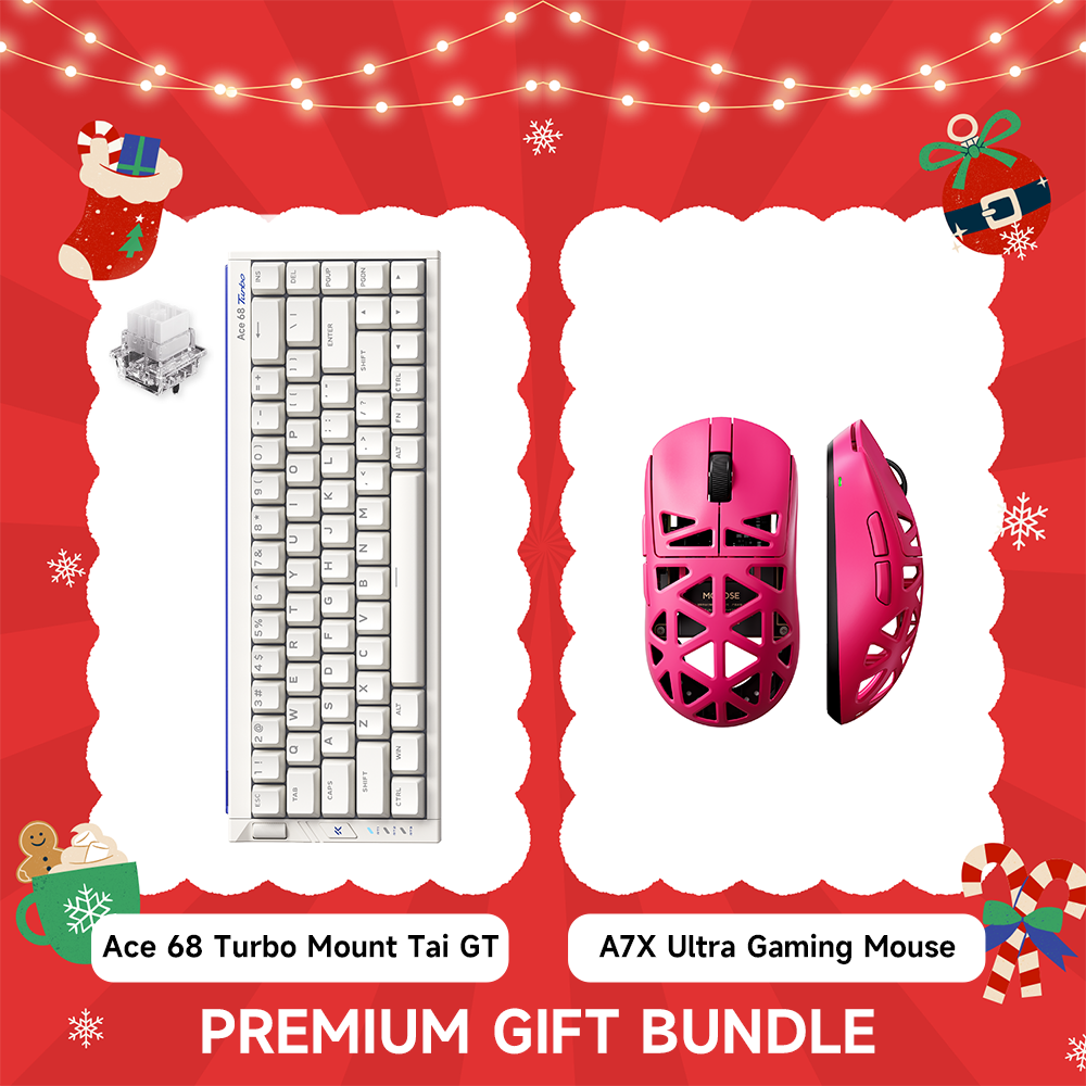 Ace 68 Turbo Mount Tai Magnetic Switch GT& A7X Ultra Gaming Mouse