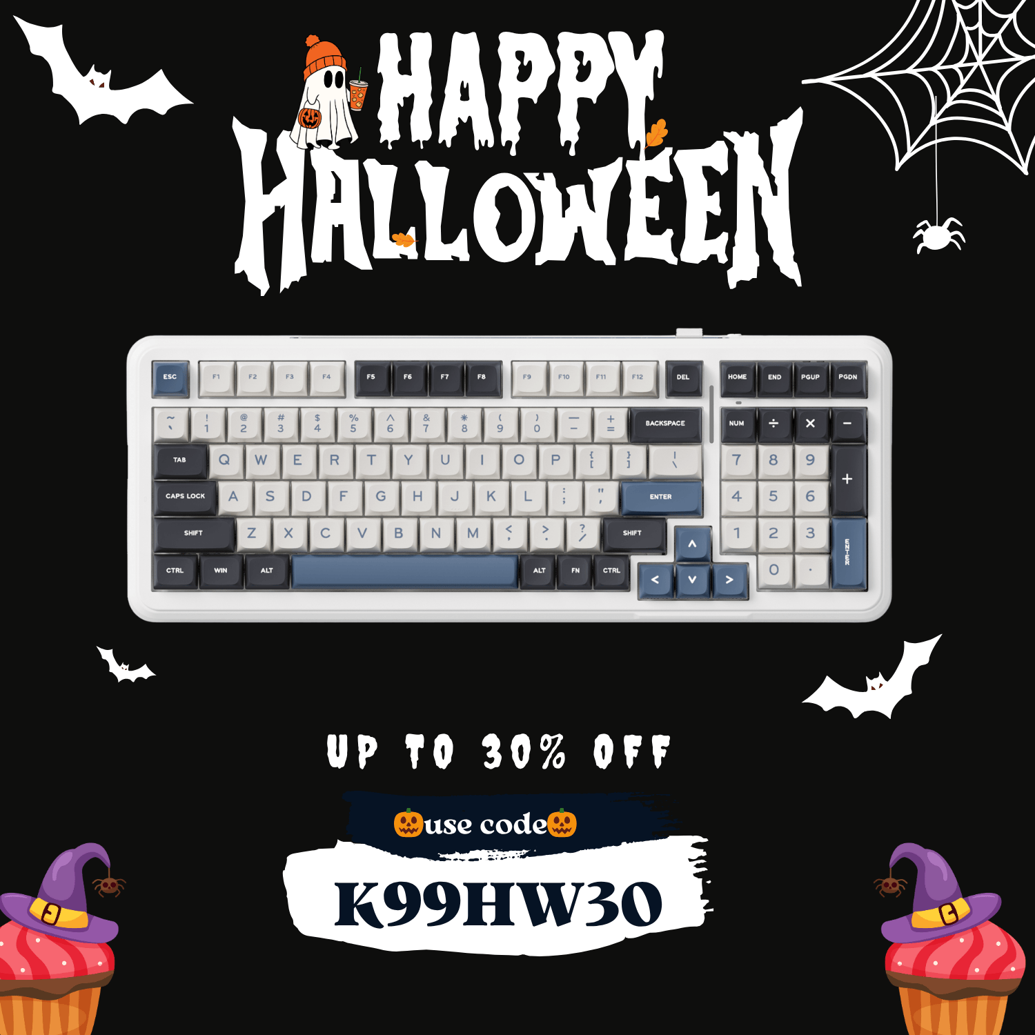 MCHOSE K99 Wireless Gasket Mount Mechanical Keyboard