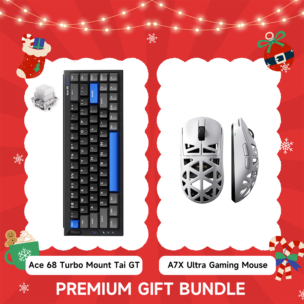 Ace 68 Turbo Mount Tai Magnetic Switch GT& A7X Ultra Gaming Mouse