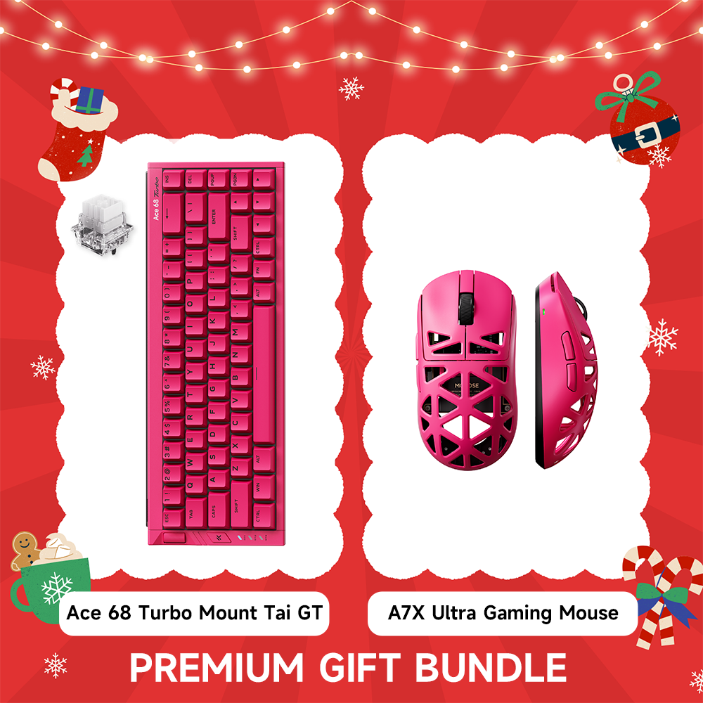 Ace 68 Turbo Mount Tai Magnetic Switch GT& A7X Ultra Gaming Mouse