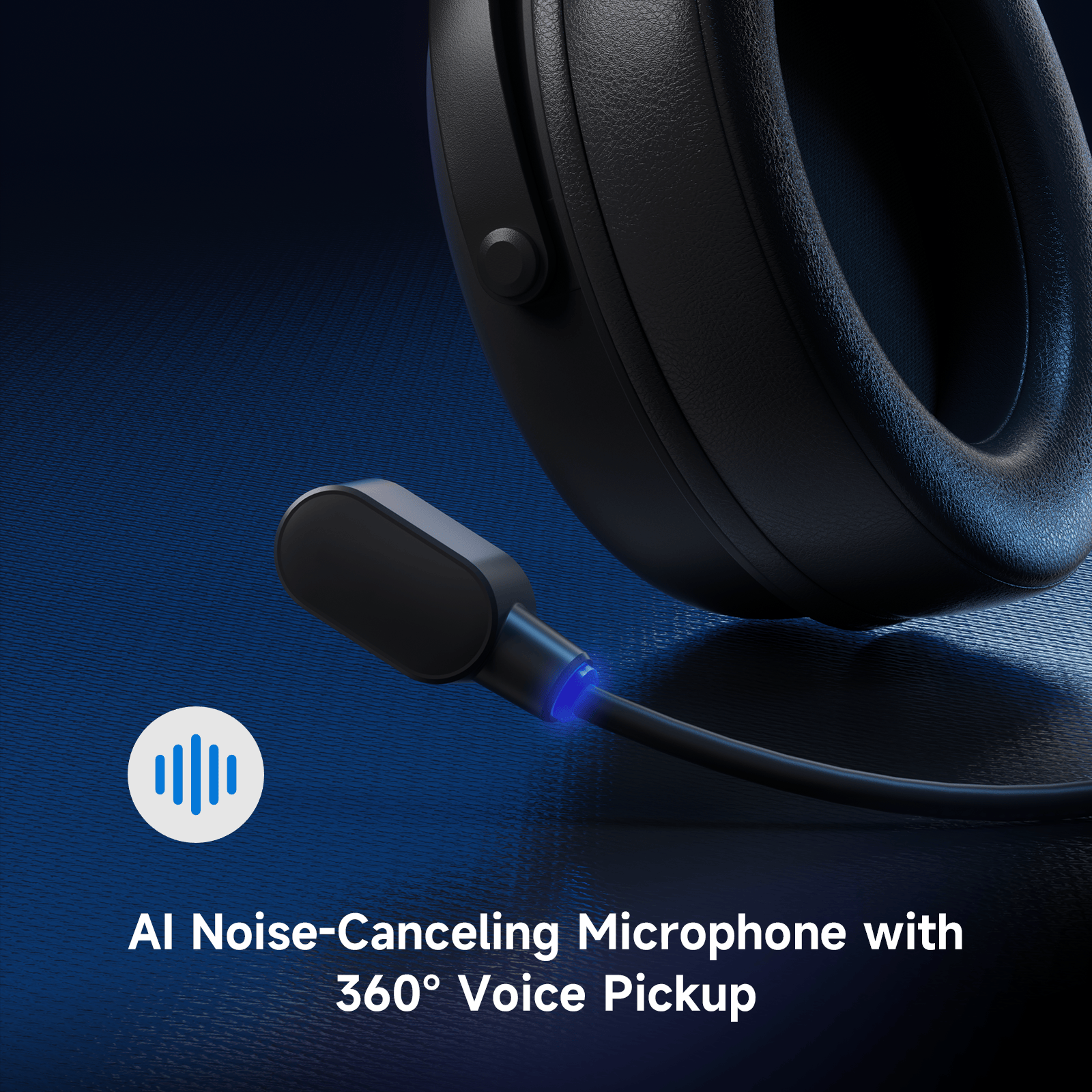 MCHOSE V9 AI Noise-Canceling Microphone with 360° Voice Pickup
