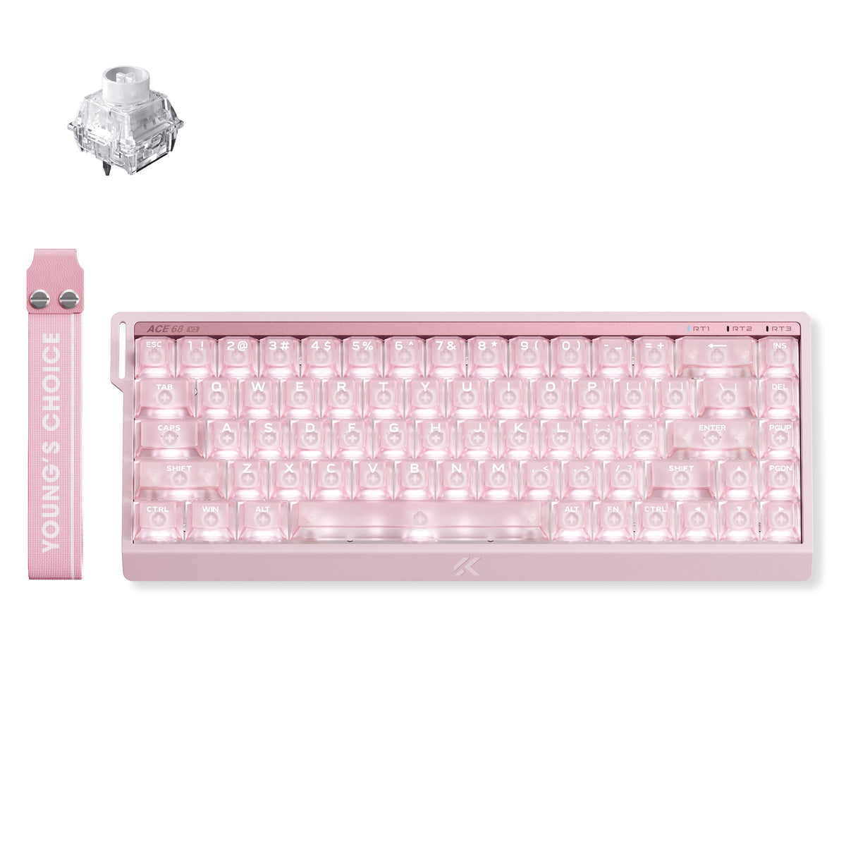 MCHOSE Ace 68 V2 Hall Effect Magnetic Switch Gaming Keyboard