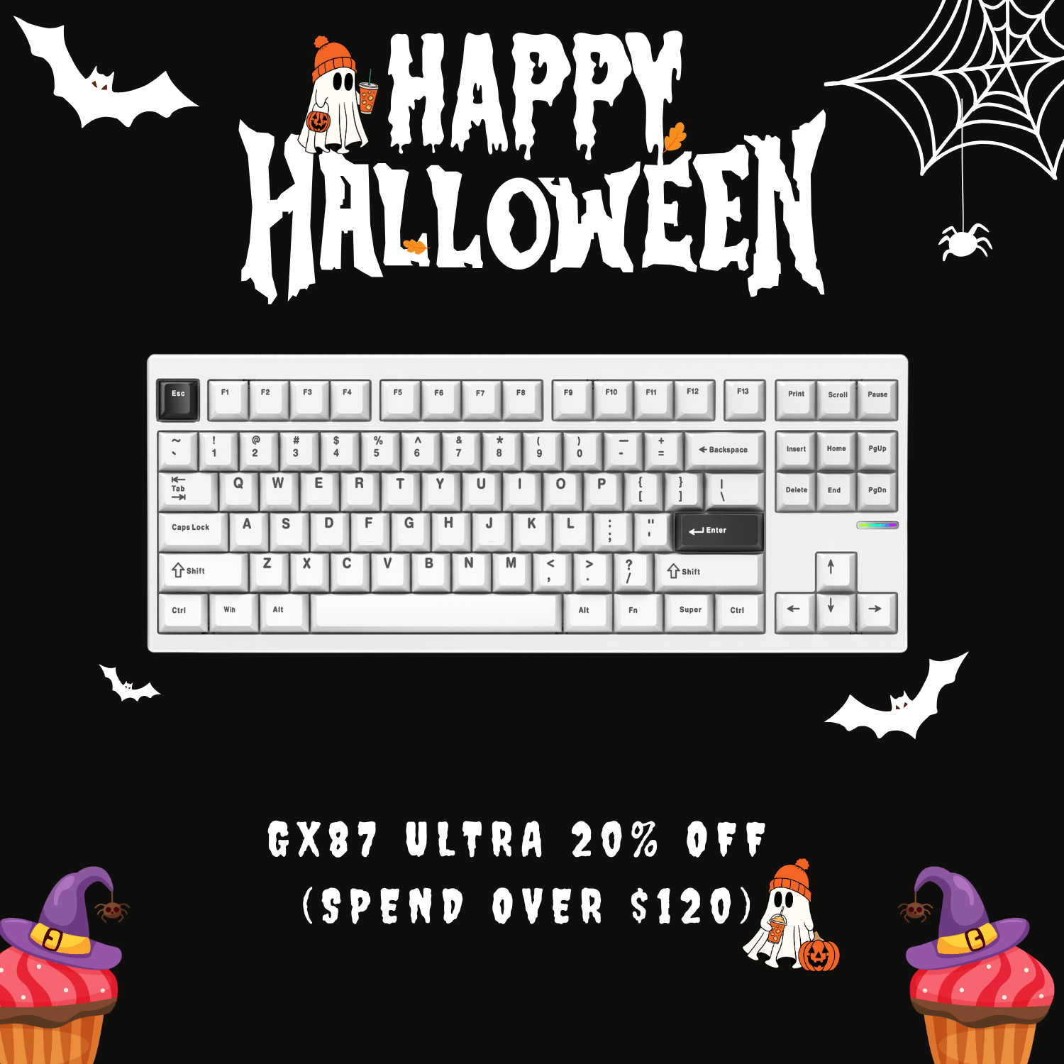 MCHOSE GX87 Aluminum Custom Mechanical Keyboard