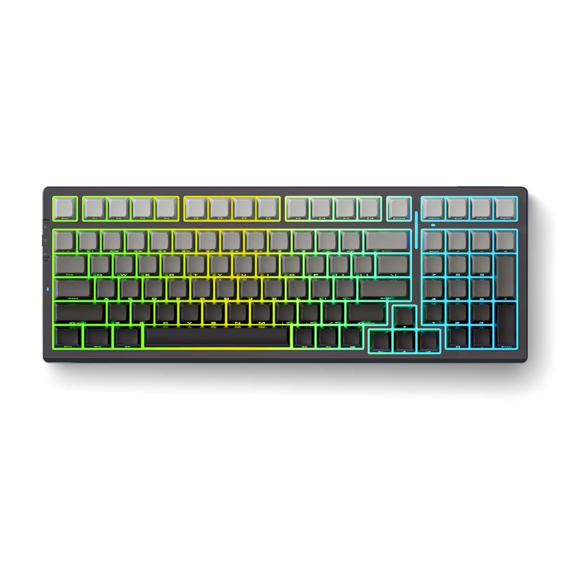 MCHOSE Official Keyboard Black / Flame Orange Switch MCHOSE G98 Pro Wireless Tri-Mode Custom Mechanical Gaming Keyboard