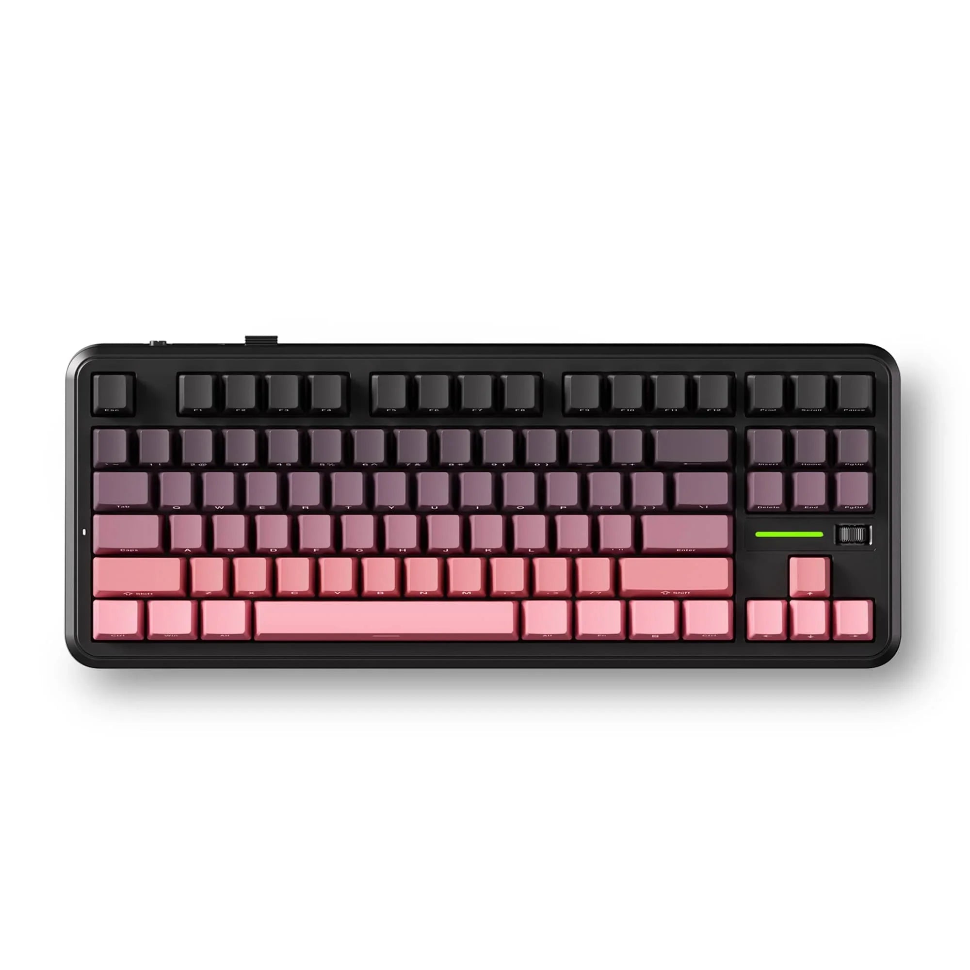MCHOSE Official Keyboard Black Pink / Speed Gold Switch V3 MCHOSE K87S Custom Mechanical Gaming Keyboard