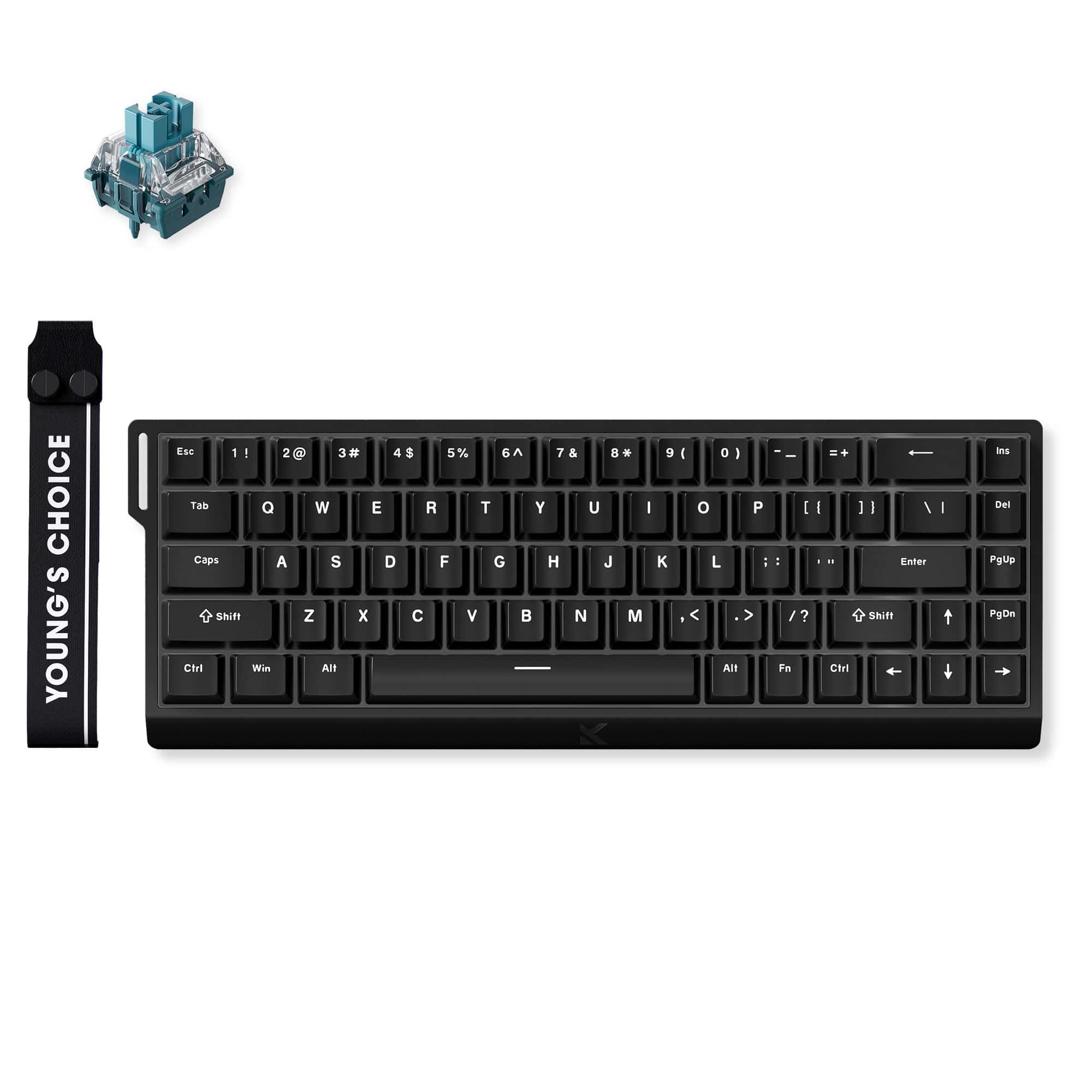 MCHOSE Official Keyboard Black / TTC Uranus Magnetic Switch Standard MCHOSE Ace 68 Hall Effect Magnetic Switch Gaming Keyboard