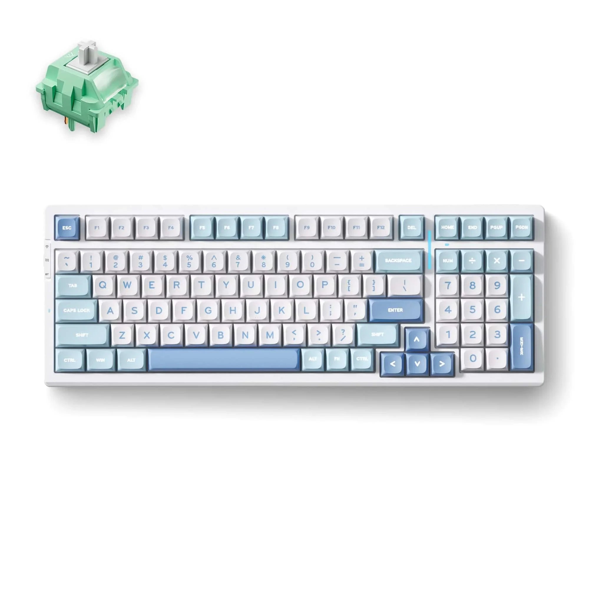 MCHOSE Official Keyboard Blue / Cabbage Tofu Switch V2 MCHOSE G98 Mechanical Keyboard