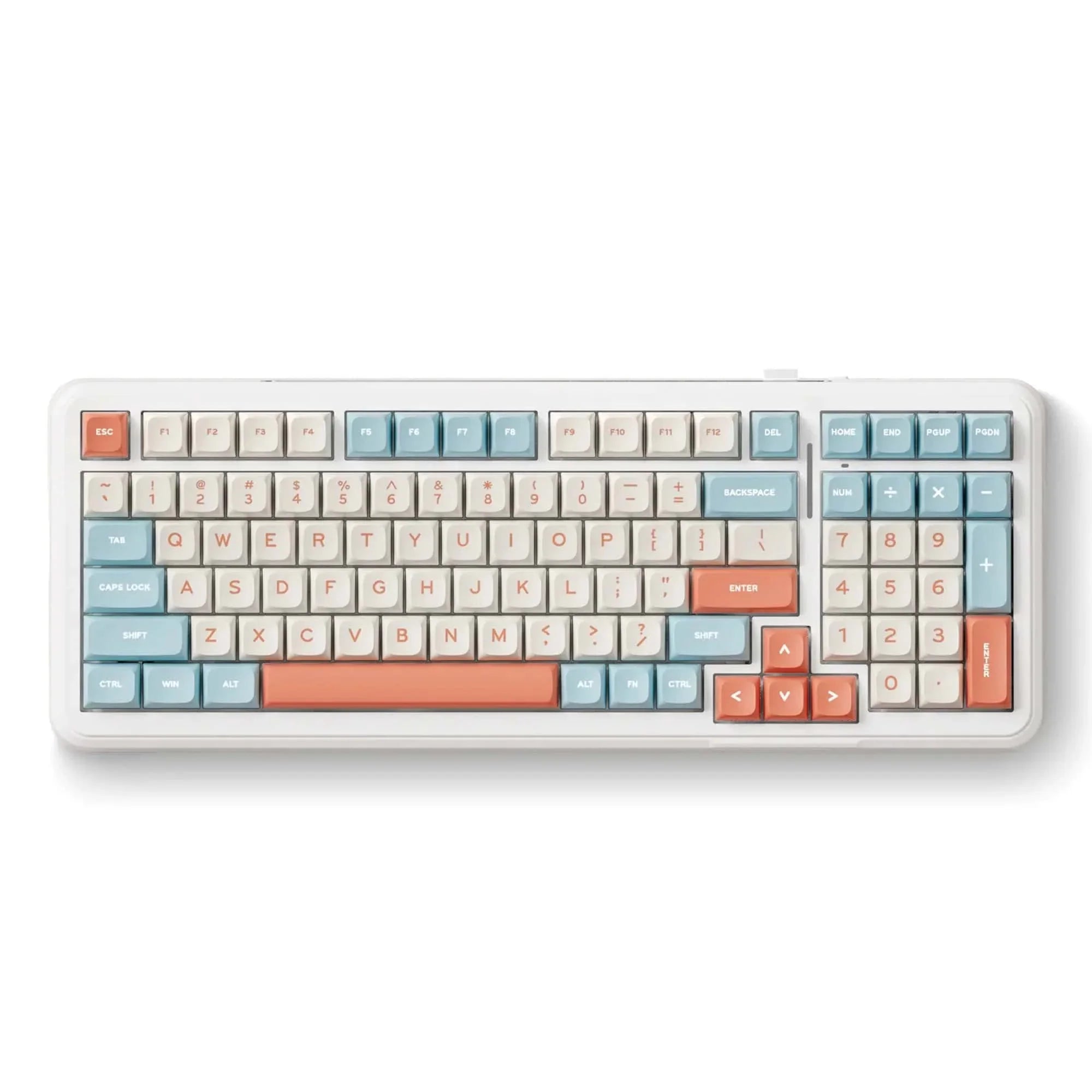 MCHOSE Official Keyboard Horizon Orange / Icy Creamsicle Switch MCHOSE K99 Wireless Gasket Mount Mechanical Keyboard