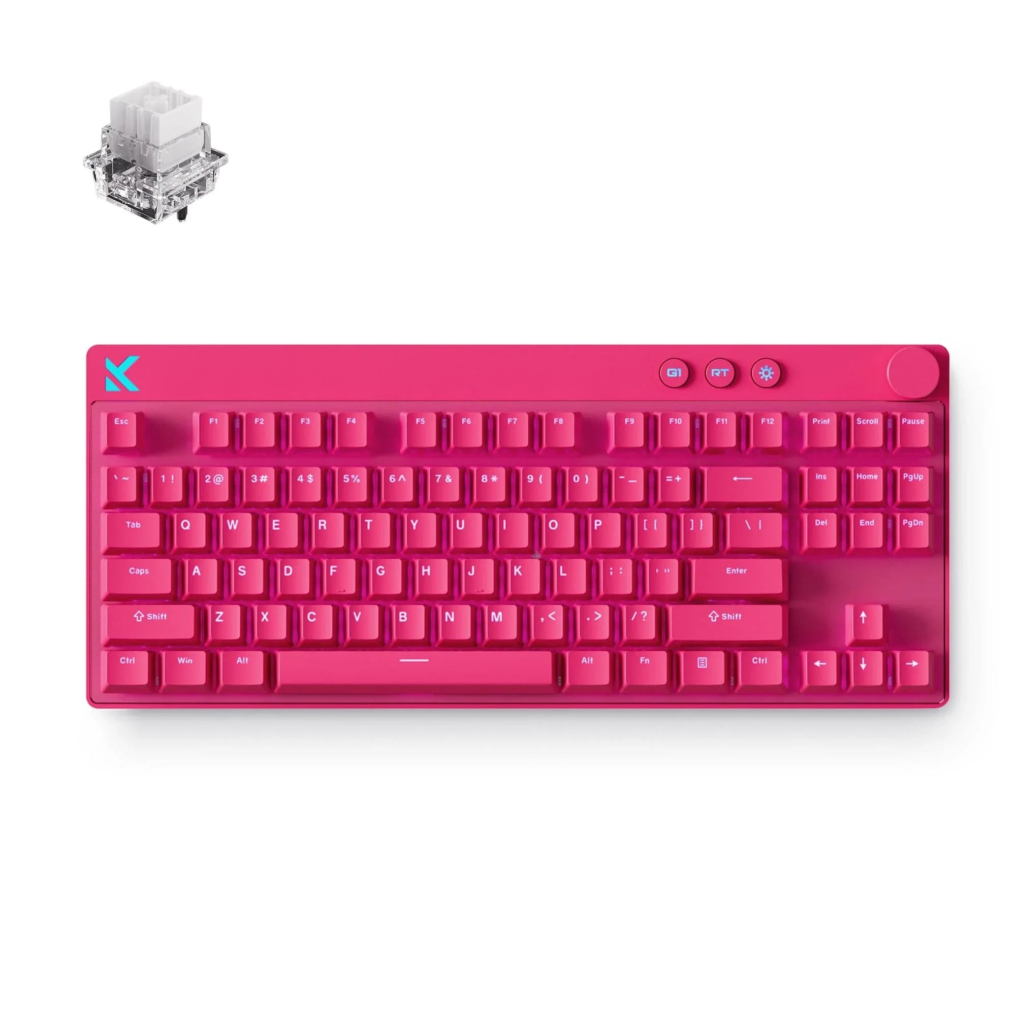 MCHOSE Official Keyboard MCHOSE Mix 87 Hall Effect Magnetic Switch Gaming Keyboard