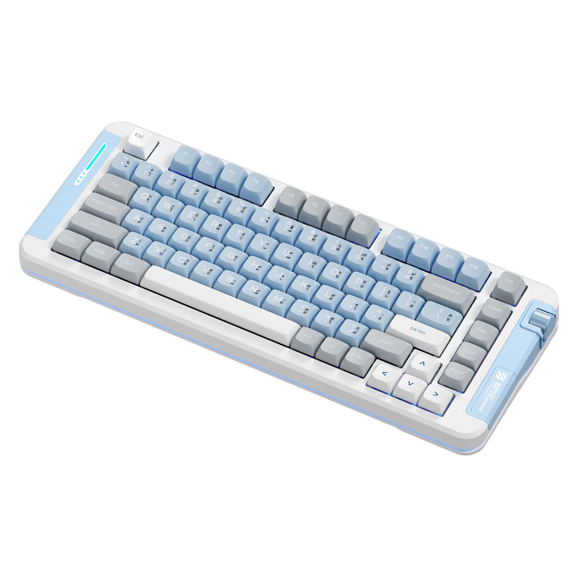 MCHOSE Official Keyboard MCHOSE X75 Wireless Gasket Mount Mechanical Special Edition Thai Keyboard