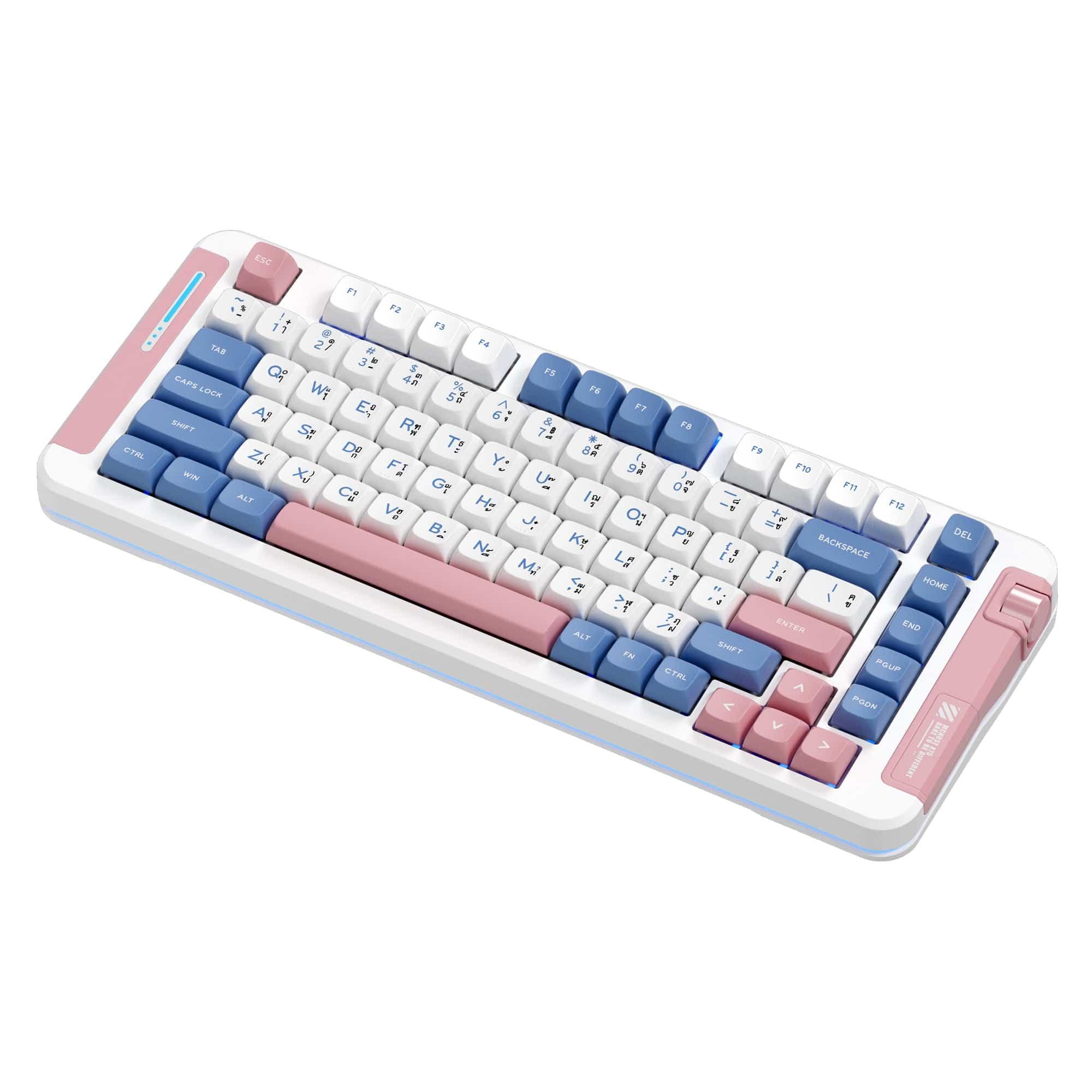 MCHOSE Official Keyboard MCHOSE X75 Wireless Gasket Mount Mechanical Special Edition Thai Keyboard