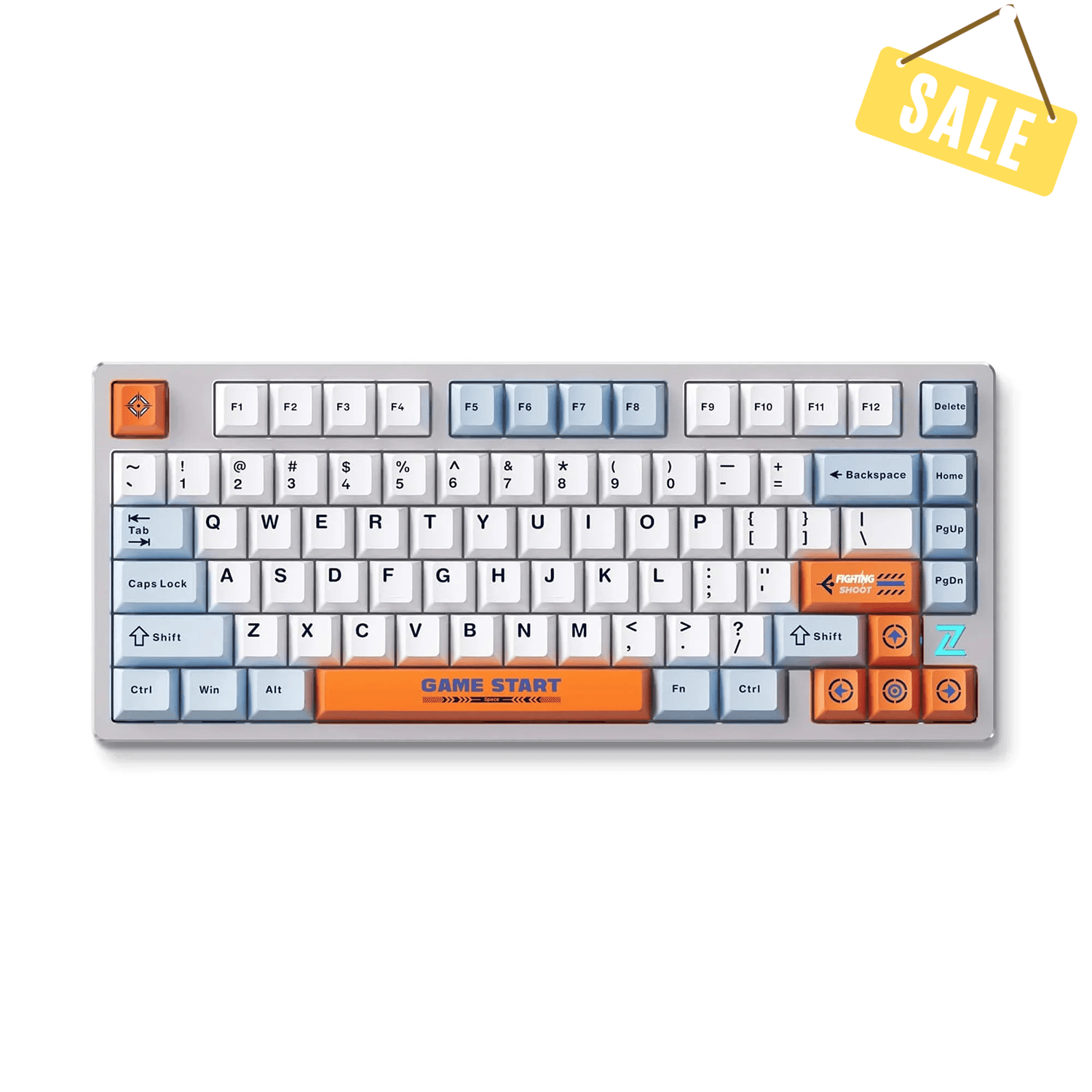 MCHOSE Official Keyboard MCHOSE Z75S Metal Top Cover Wireless Mechanical Keyboard