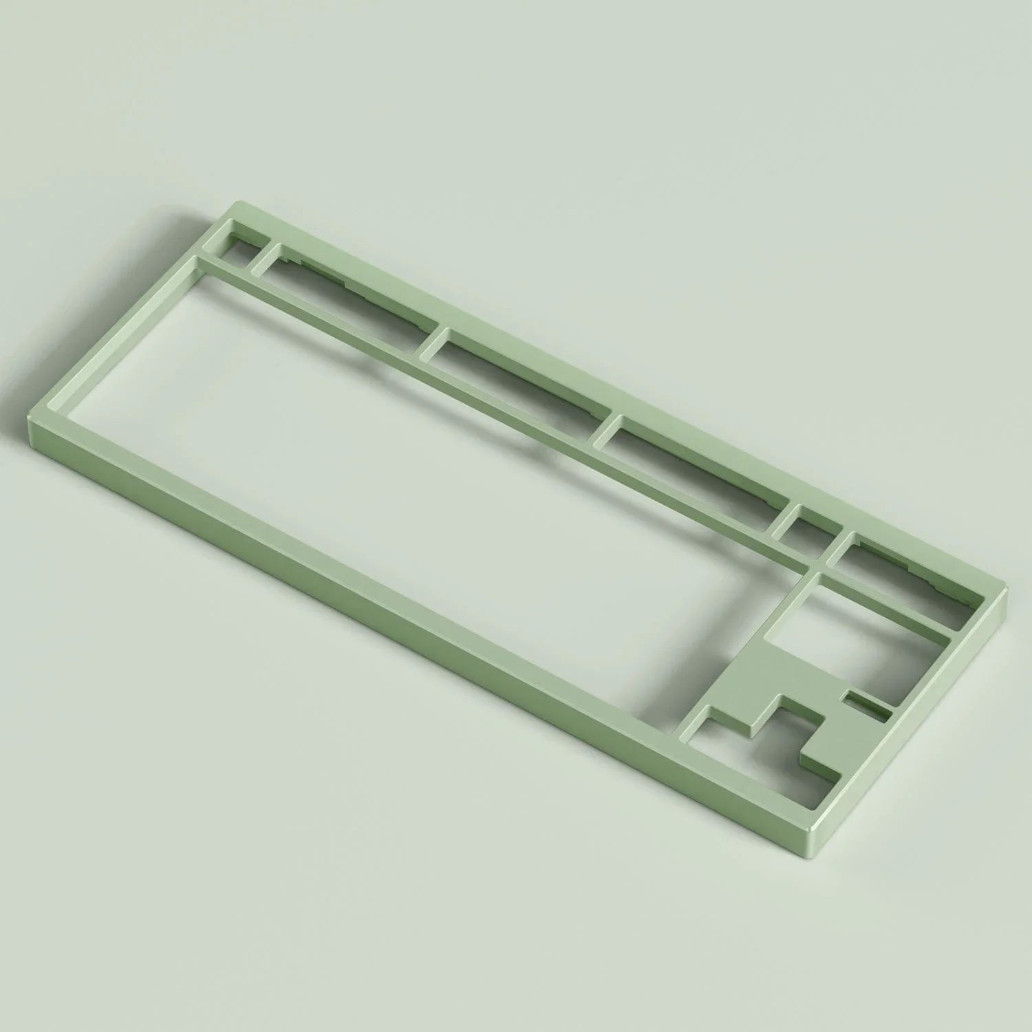 MCHOSE Official Keyboard Top Case: Green MCHOSE GX87 Aluminum Custom Mechanical Keyboard