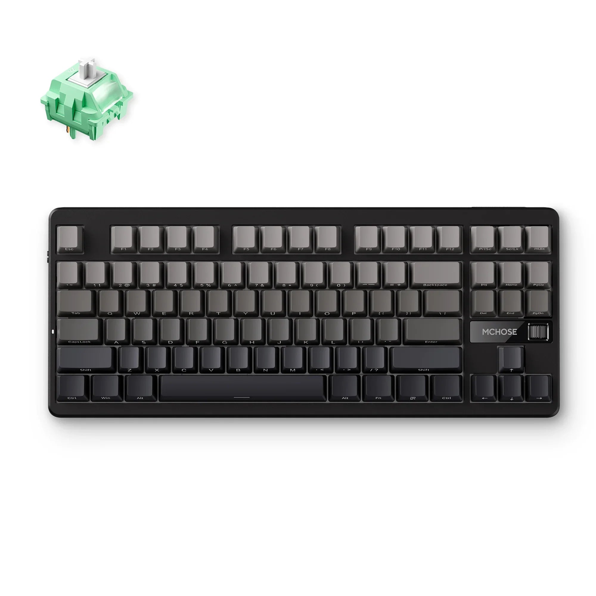 MCHOSE Official Keyboards Black / Cabbage Tofu Switch V2 MCHOSE G87 Wireless Gasket Mount Custom Mechanical Keyboard