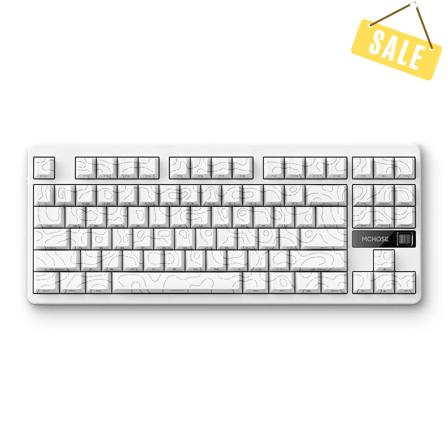 MCHOSE Official Keyboards MCHOSE G87 Wireless Gasket Mount Custom Mechanical Keyboard