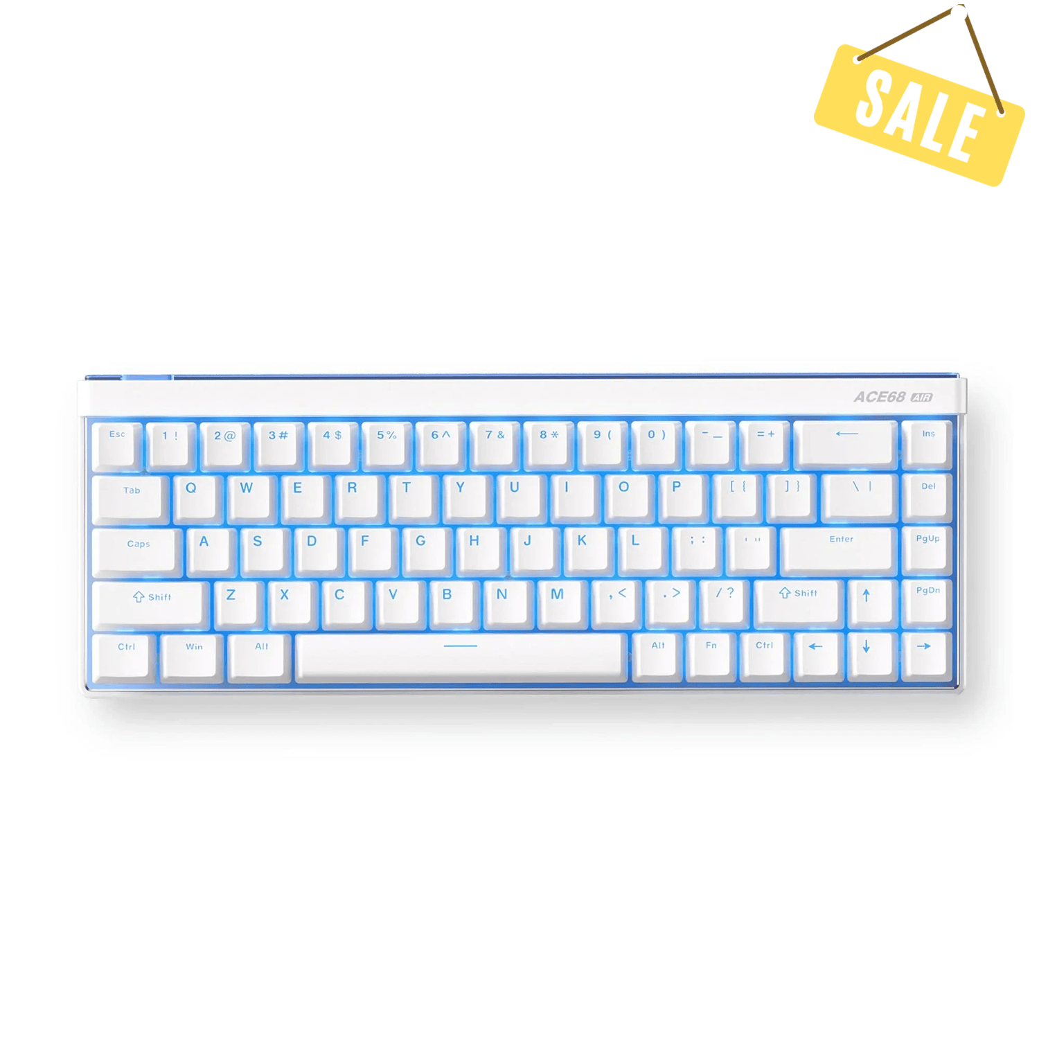 MCHOSE Official MCHOSE Ace 68 Air Hall Effect Magnetic Switch Gaming Keyboard