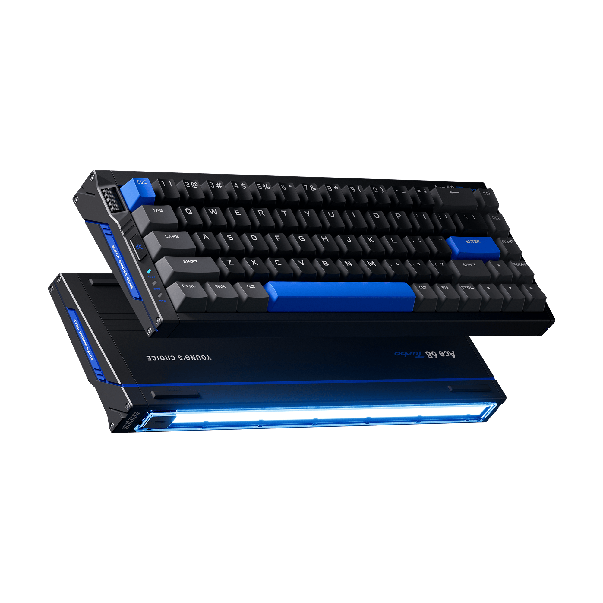 MCHOSE Official MCHOSE Ace 68 Turbo Full-aluminum Esports Hall Effect Keyboard