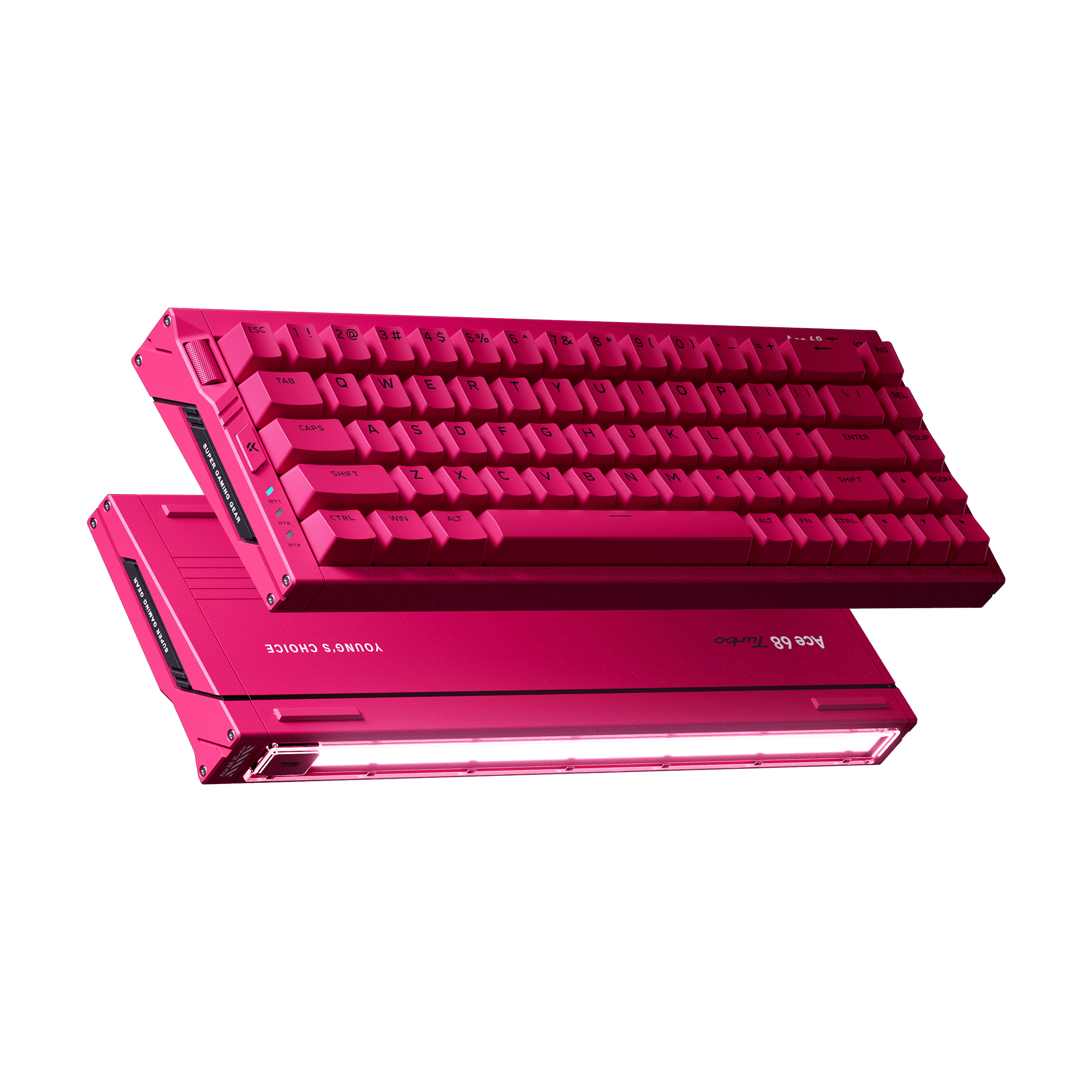 MCHOSE Official MCHOSE Ace 68 Turbo Full-aluminum Esports Hall Effect Keyboard