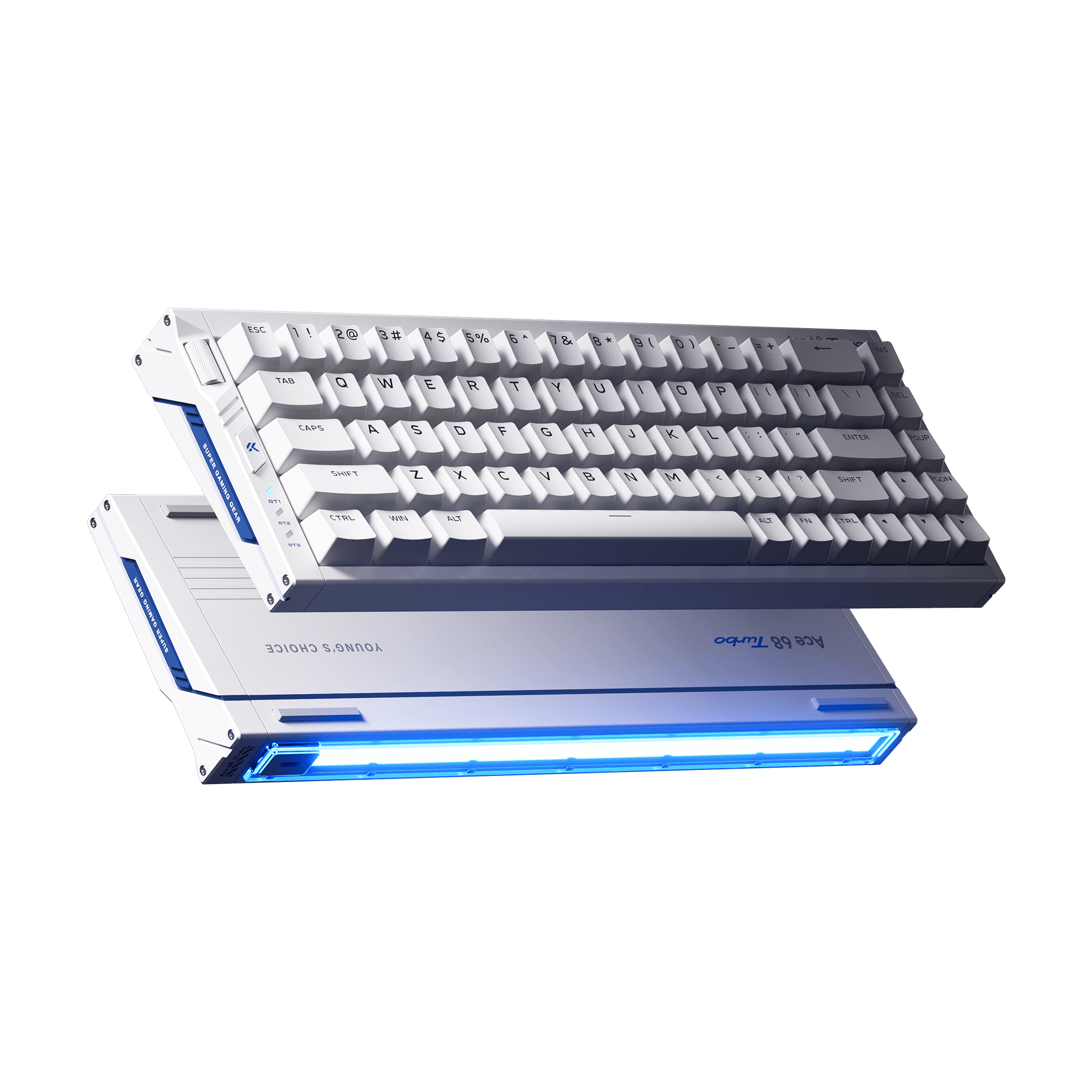 MCHOSE Official MCHOSE Ace 68 Turbo Full-aluminum Esports Hall Effect Keyboard
