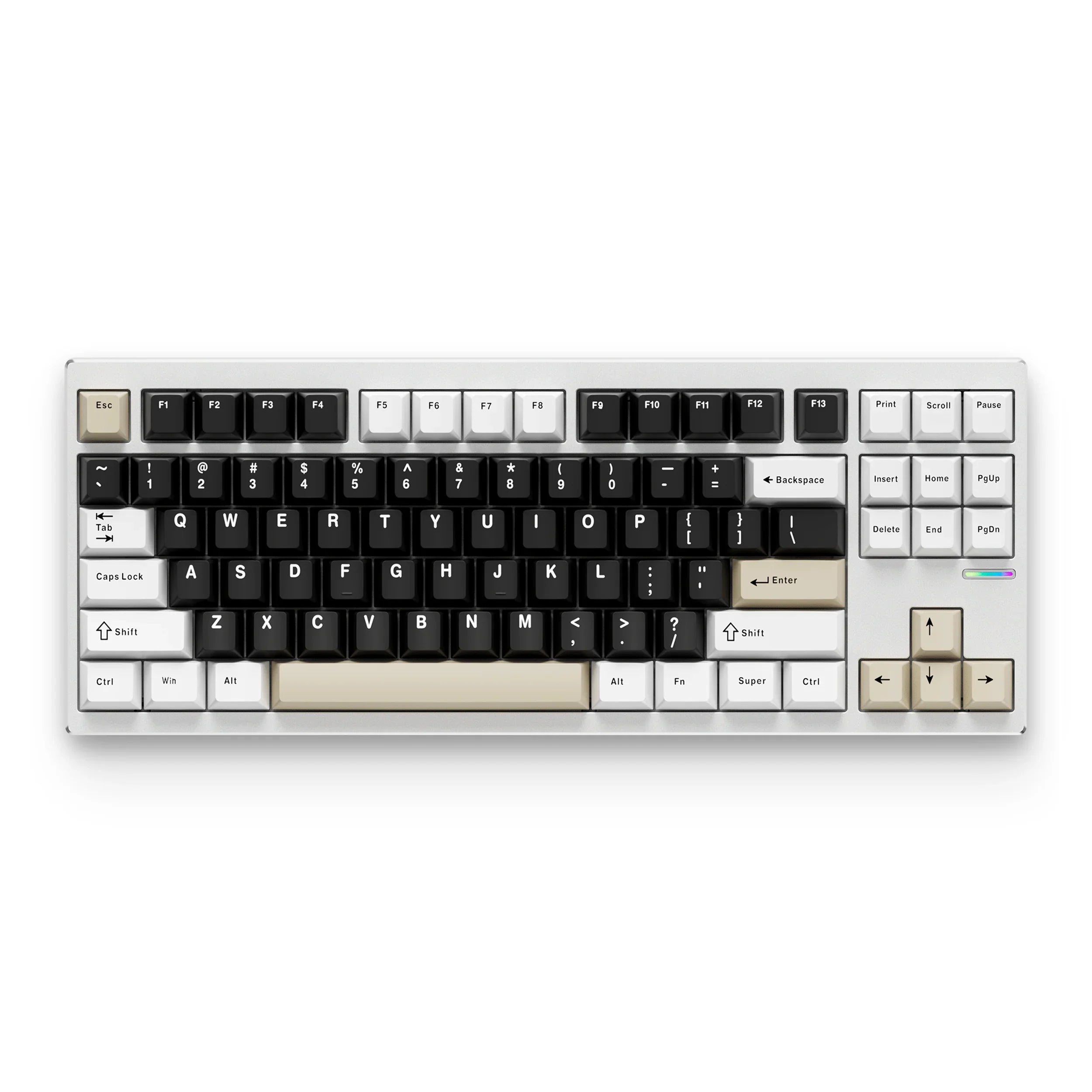MCHOSE Official MCHOSE GX87S Aluminum Custom Mechanical Keyboard