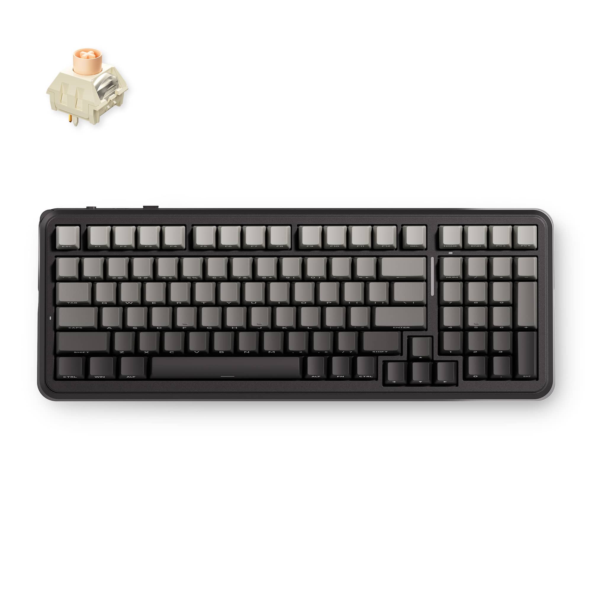 MCHOSE Official Mountains Gradient / Icy Creamsicle Switch MCHOSE K99 V3 98% Layout Wireless Mechanical Keyboard