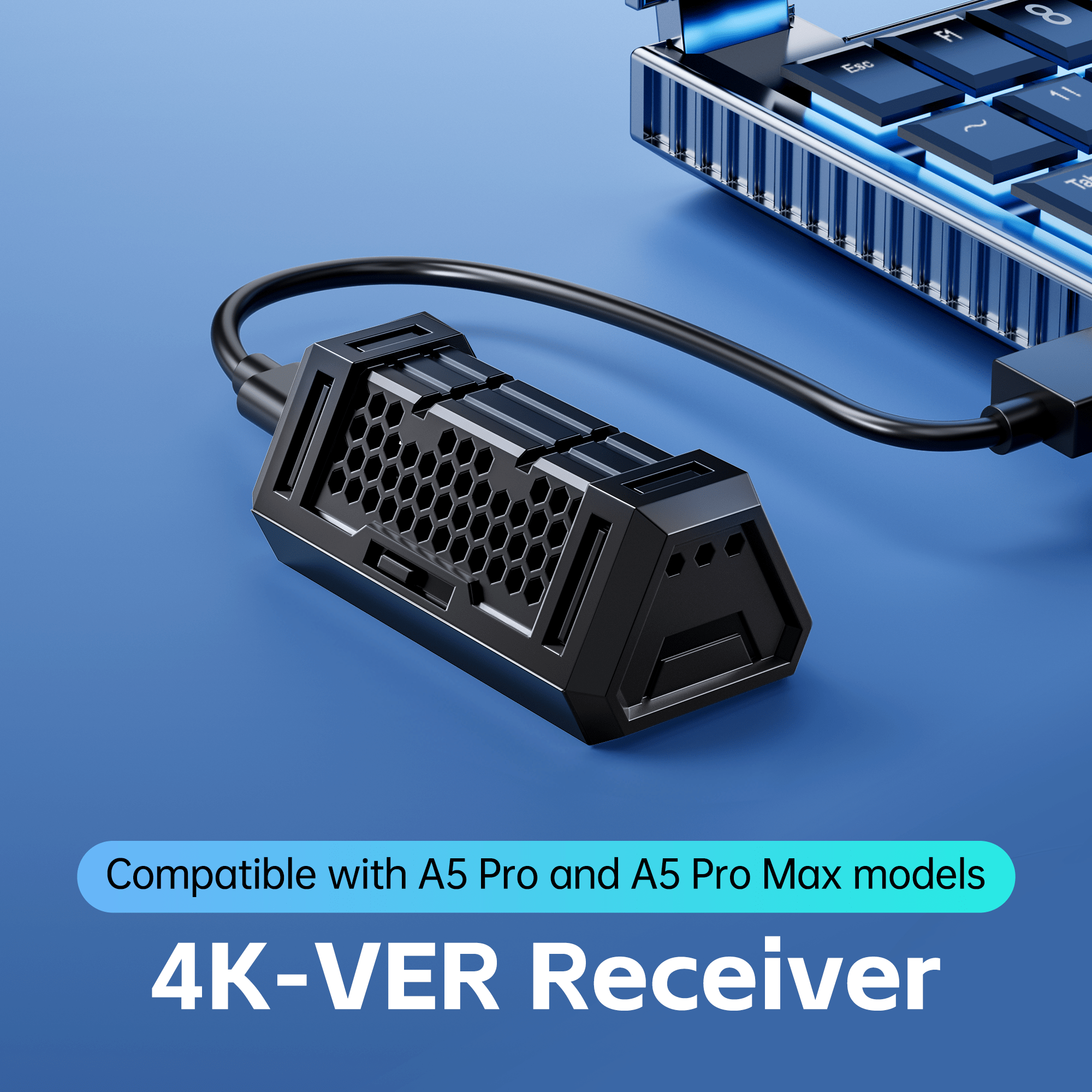 MCHOSE Official Mouse accessories 4K Receiver (A5 Pro / A5 Pro Max) MCHOSE A5/M7/A7 Series 4K/8K Receiver for Wireless Mouse