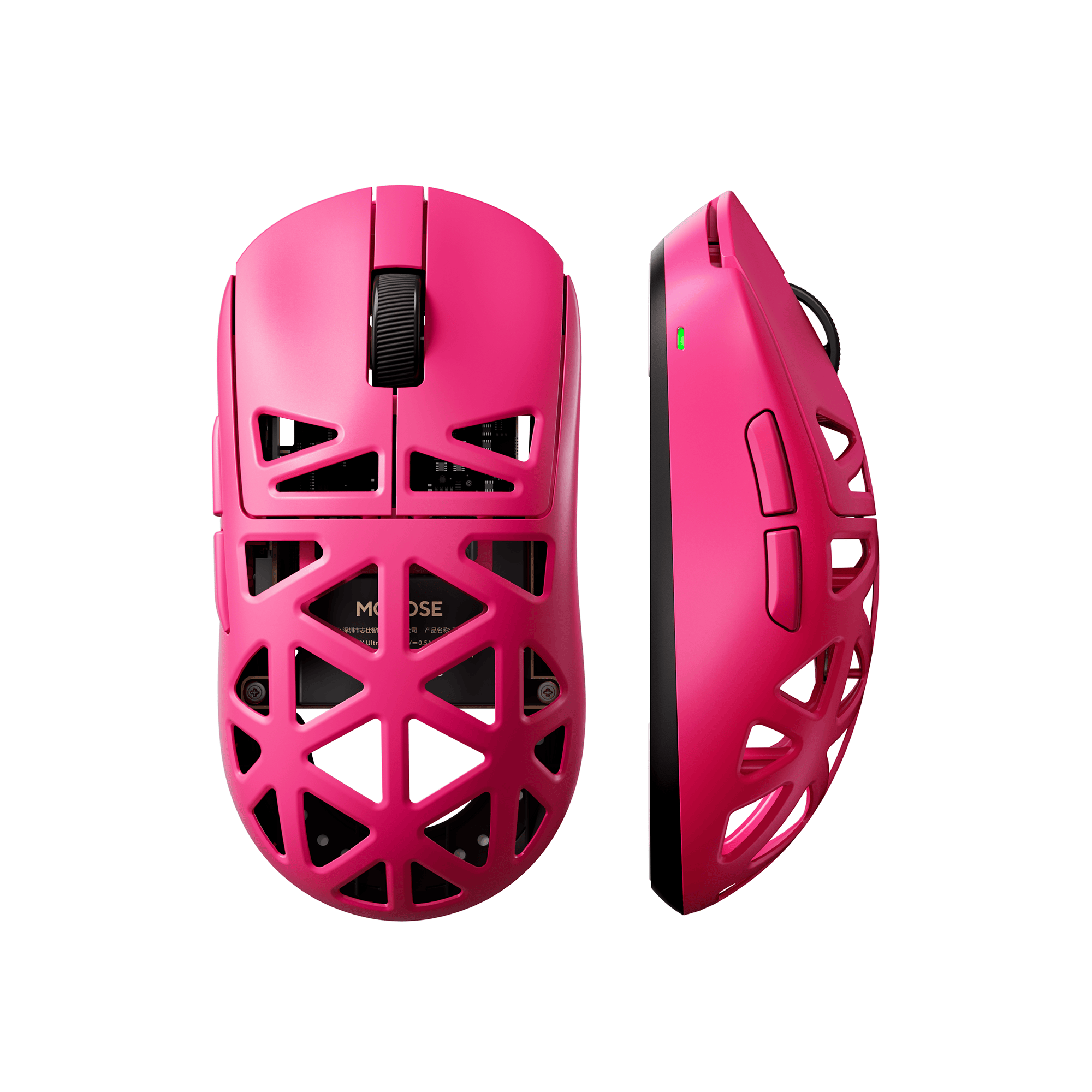 MCHOSE Official Mouse Rose Red MCHOSE A7X Ultra Magnesium Alloy Wireless Gaming Mouse