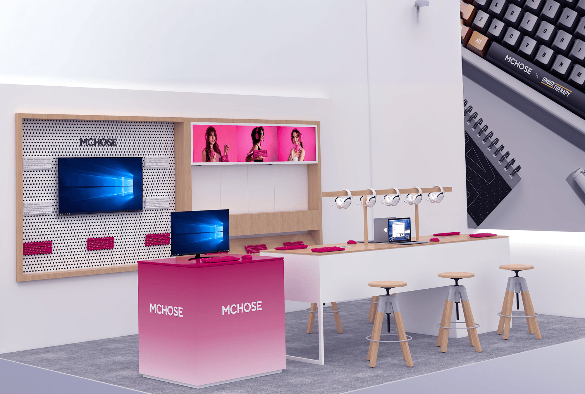 mchose Global Exhibitions & Showcases