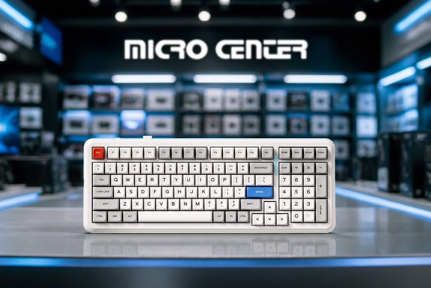 MCHOSE K99 V2 mechanical keyboard now available at Micro Center stores