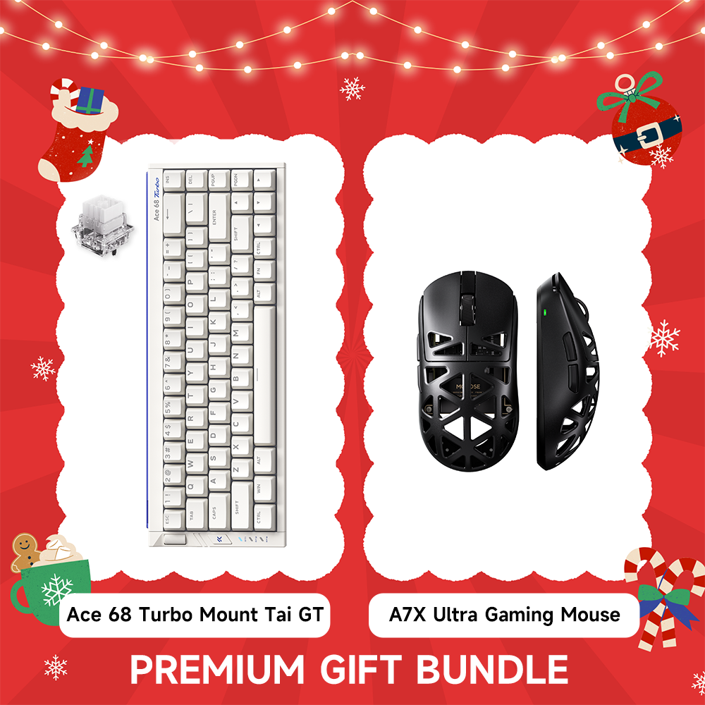 Ace 68 Turbo Mount Tai Magnetic Switch GT& A7X Ultra Gaming Mouse