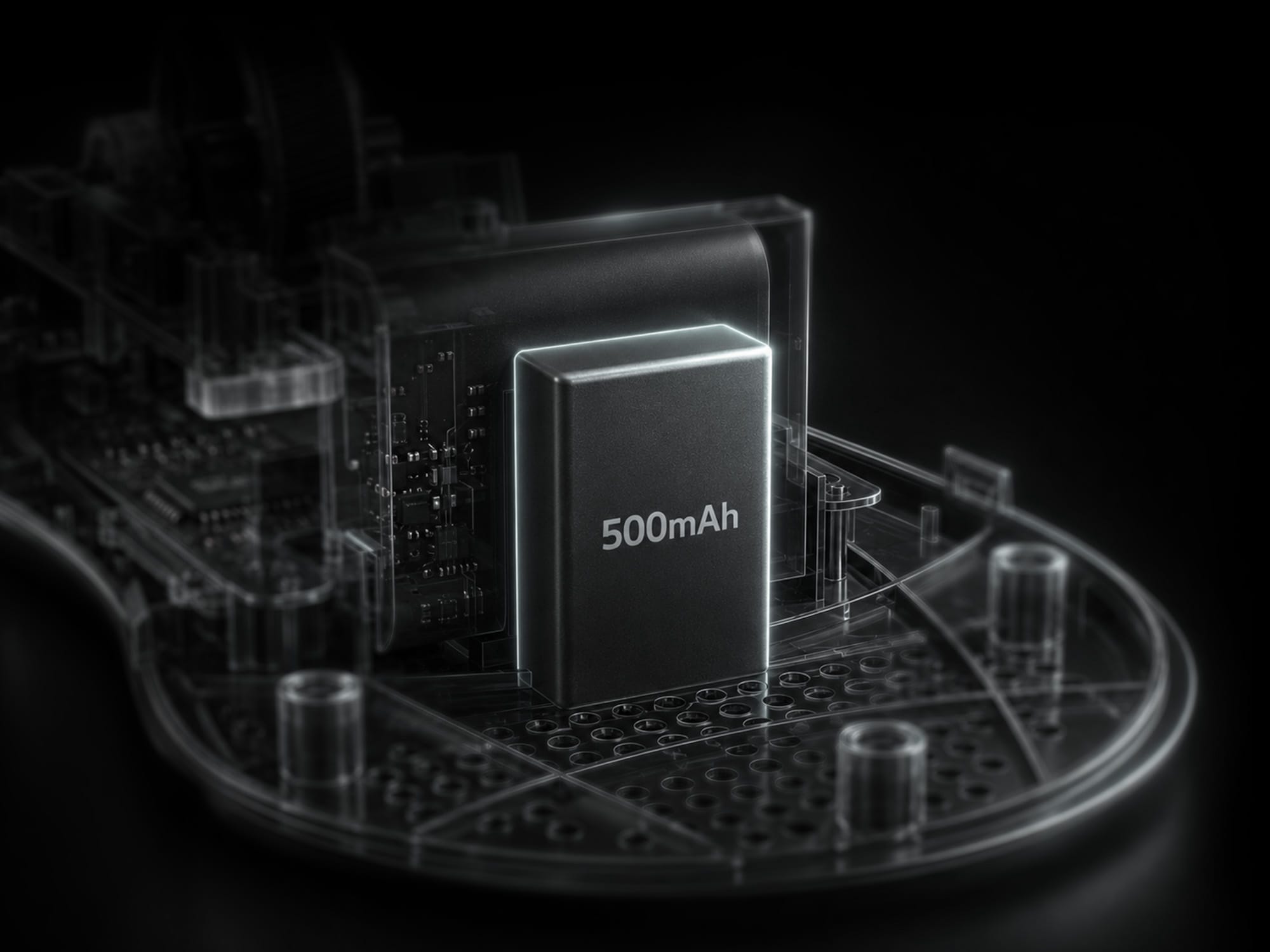 500mAh 電池