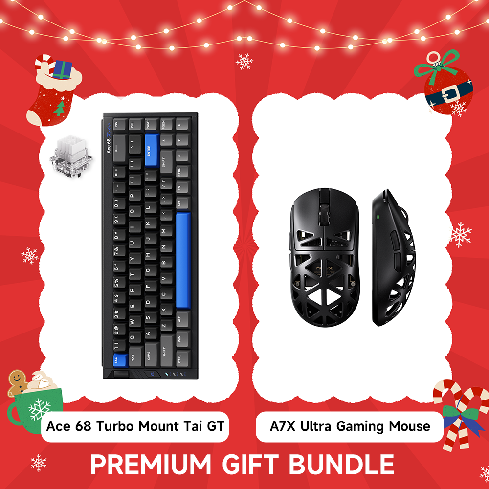 Ace 68 Turbo Mount Tai Magnetic Switch GT& A7X Ultra Gaming Mouse