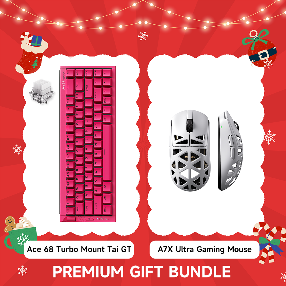 Ace 68 Turbo Mount Tai Magnetic Switch GT& A7X Ultra Gaming Mouse