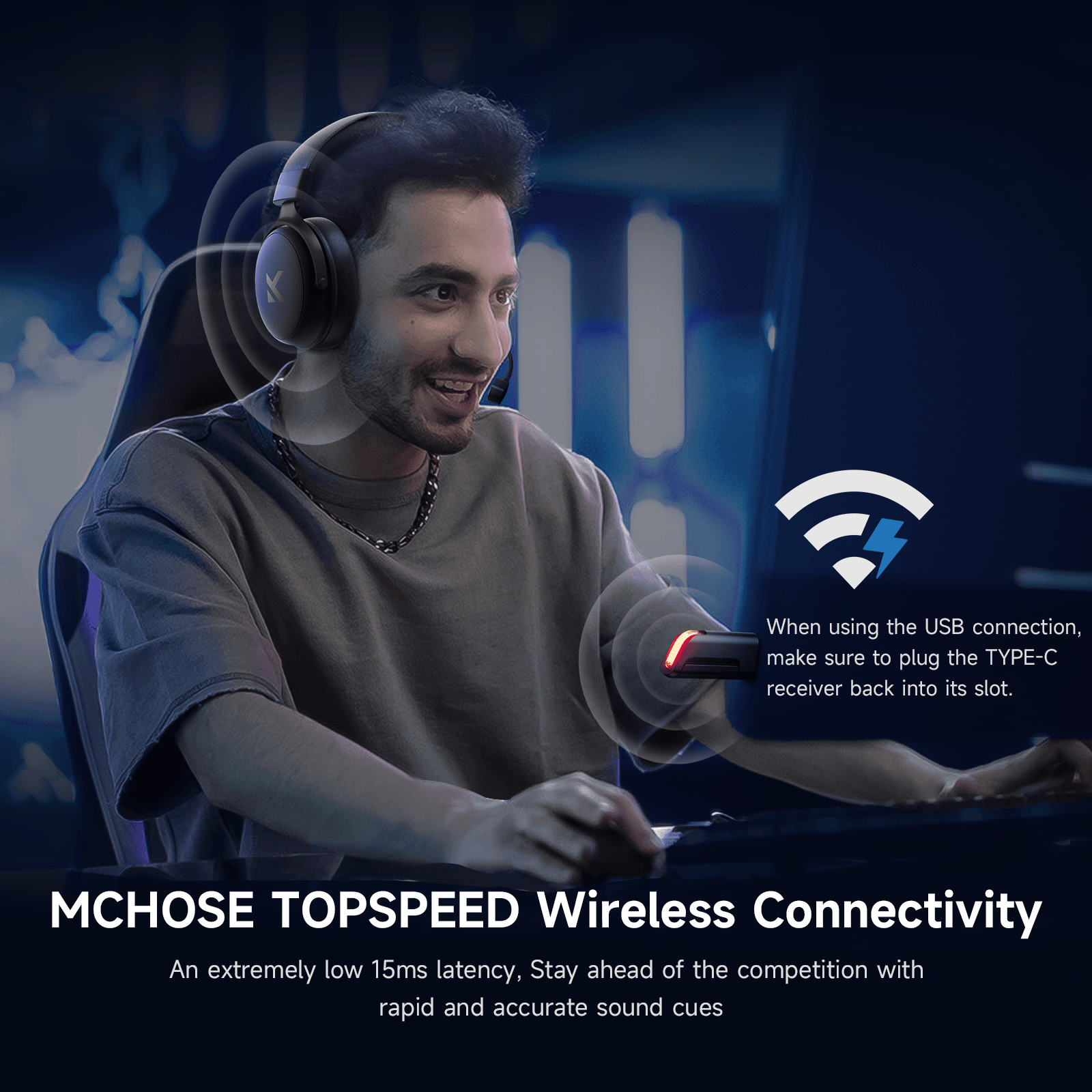 MCHOSE TOPSPEED Wireless Connectivity