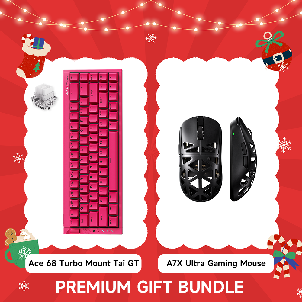 Ace 68 Turbo Mount Tai Magnetic Switch GT& A7X Ultra Gaming Mouse