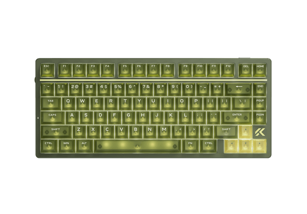 MCHOSE Ace 75 Mecha Green MCHOSE Ace 75 Mecha Green keyboard seen from above