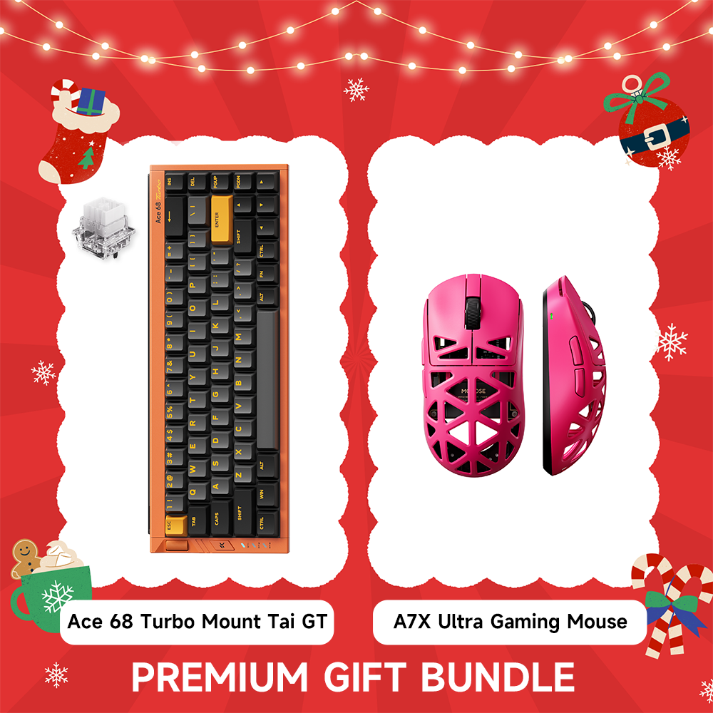 Ace 68 Turbo Mount Tai Magnetic Switch GT& A7X Ultra Gaming Mouse