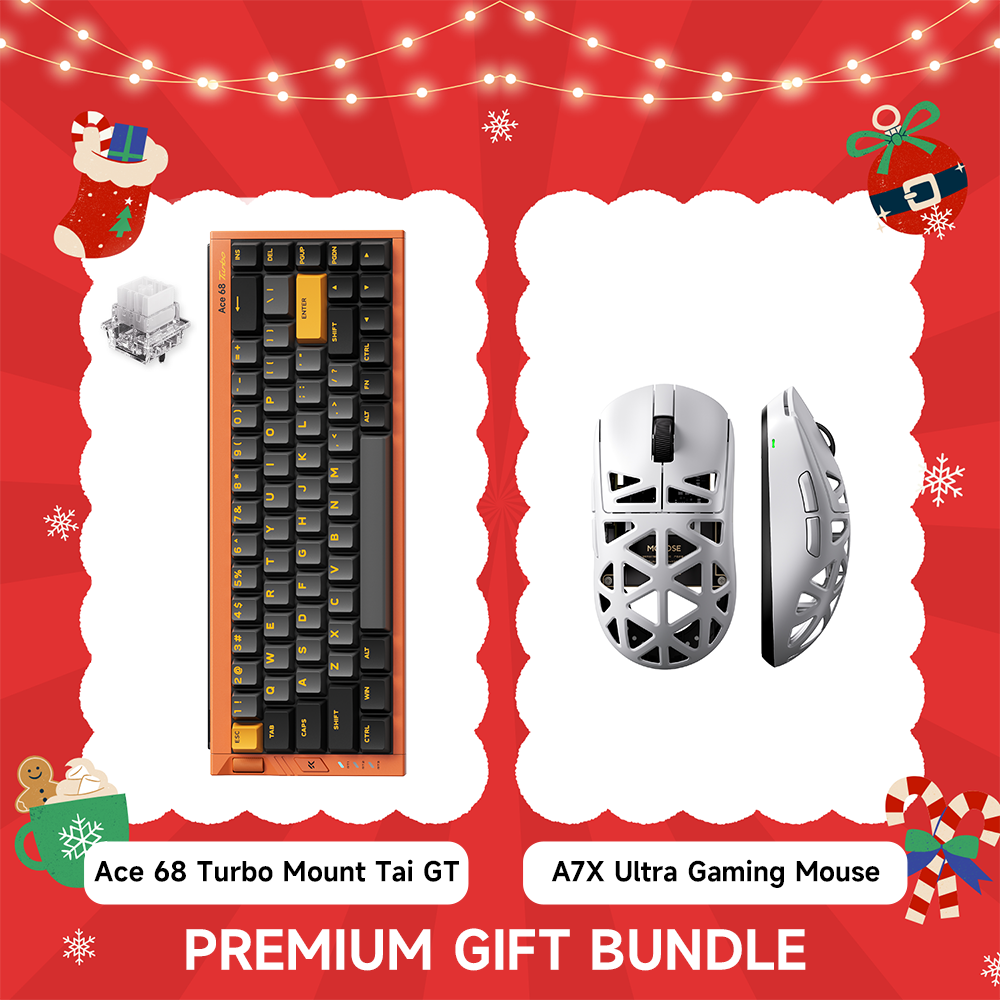 Ace 68 Turbo Mount Tai Magnetic Switch GT& A7X Ultra Gaming Mouse