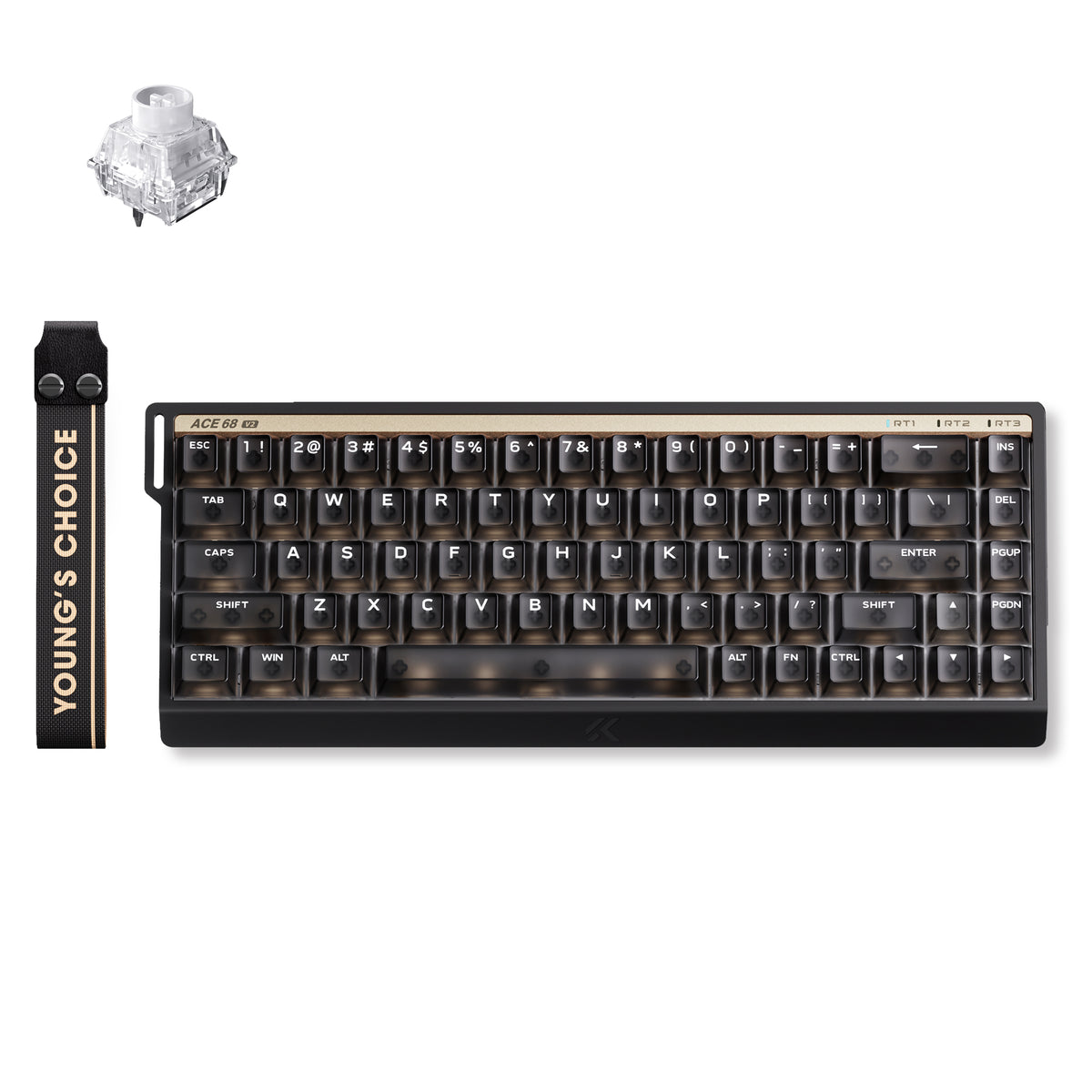 MCHOSE Ace 68 V2 Hall Effect Magnetic Switch Gaming Keyboard