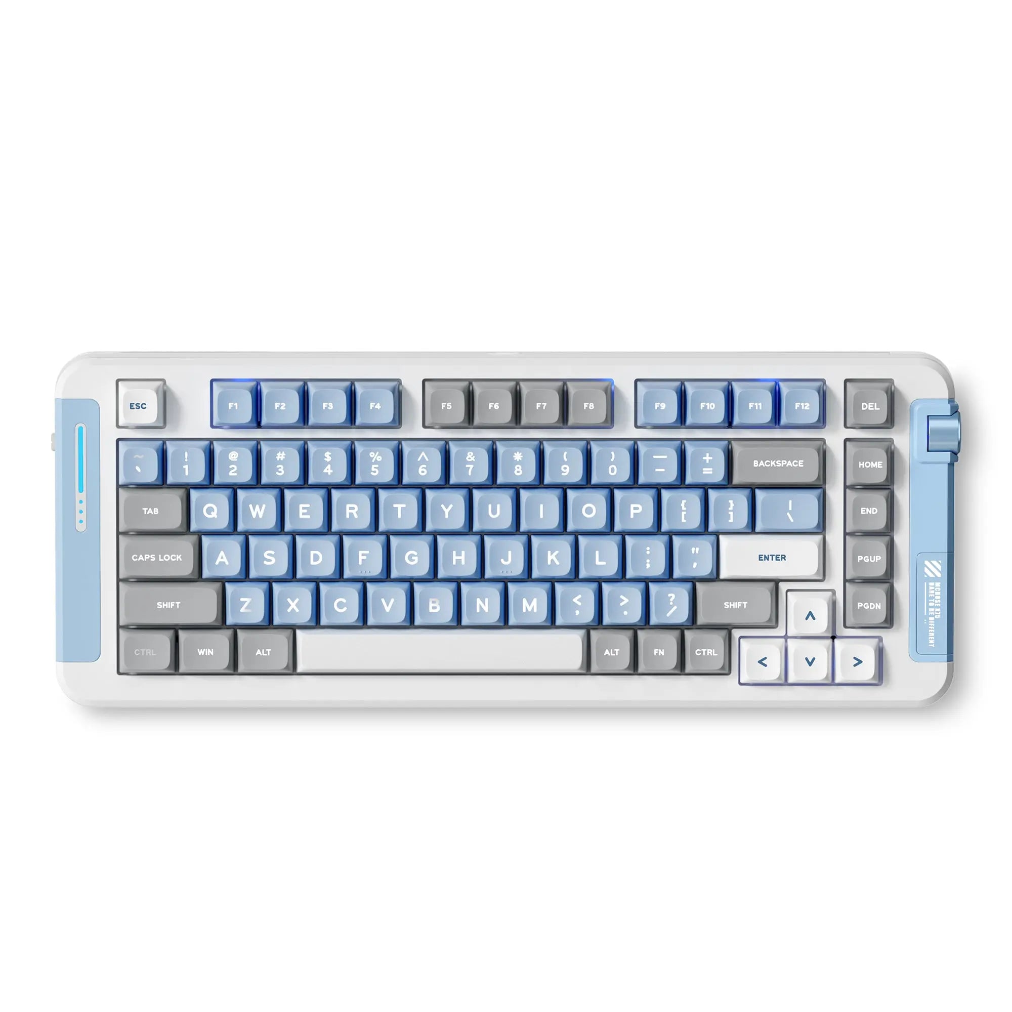 MCHOSE X75 Keyboard Blue and Grey