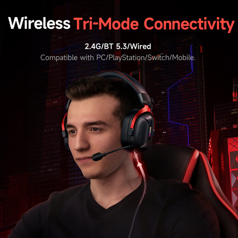 Competition Grade Wireless Tri Mode Connectivity