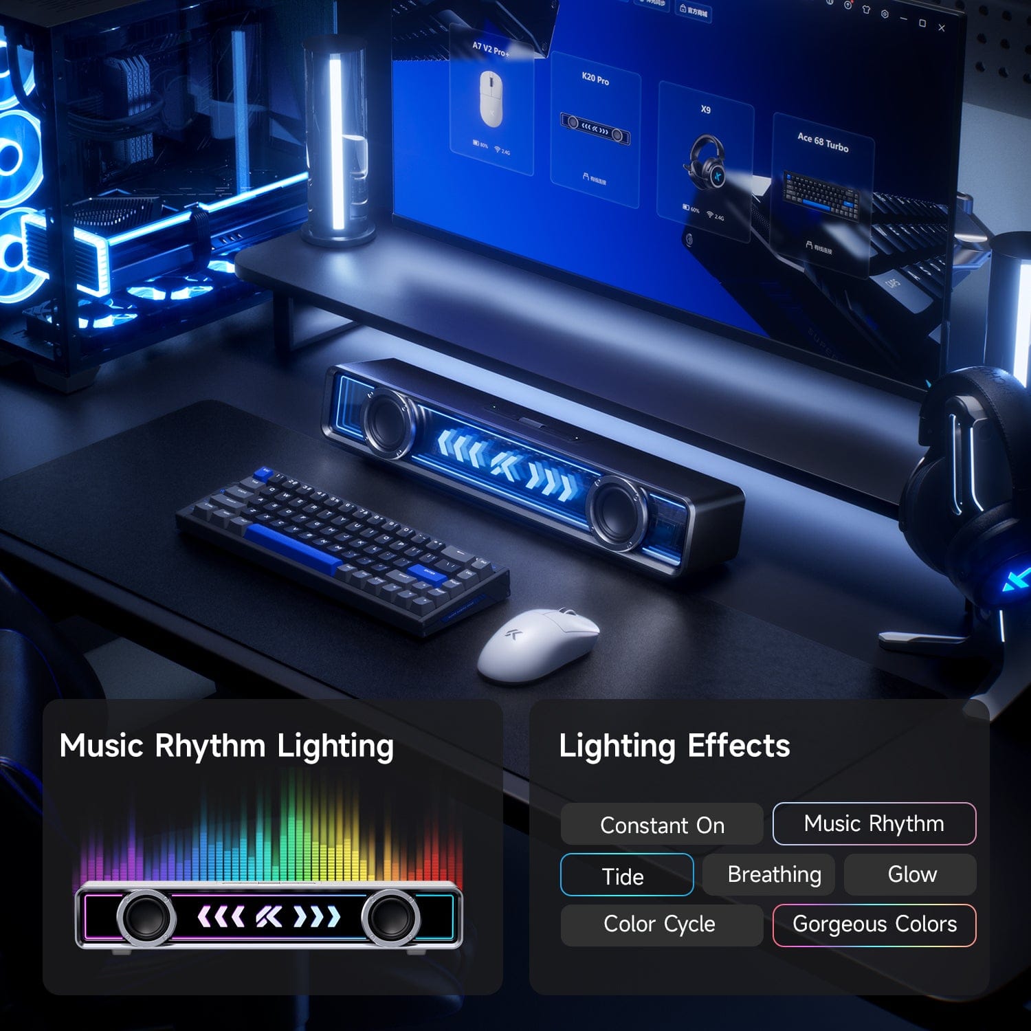 Cyber-inspired_K20_Pro_gaming_soundbar_with_RGB_lighting_designed_to_elevate_modern_desktop_gaming_setups