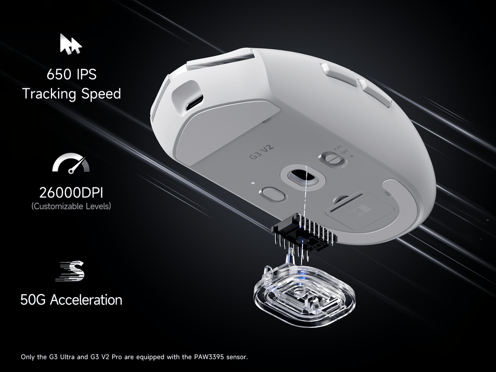 MCHOSE G3 V2 Wireless Gaming Mouse