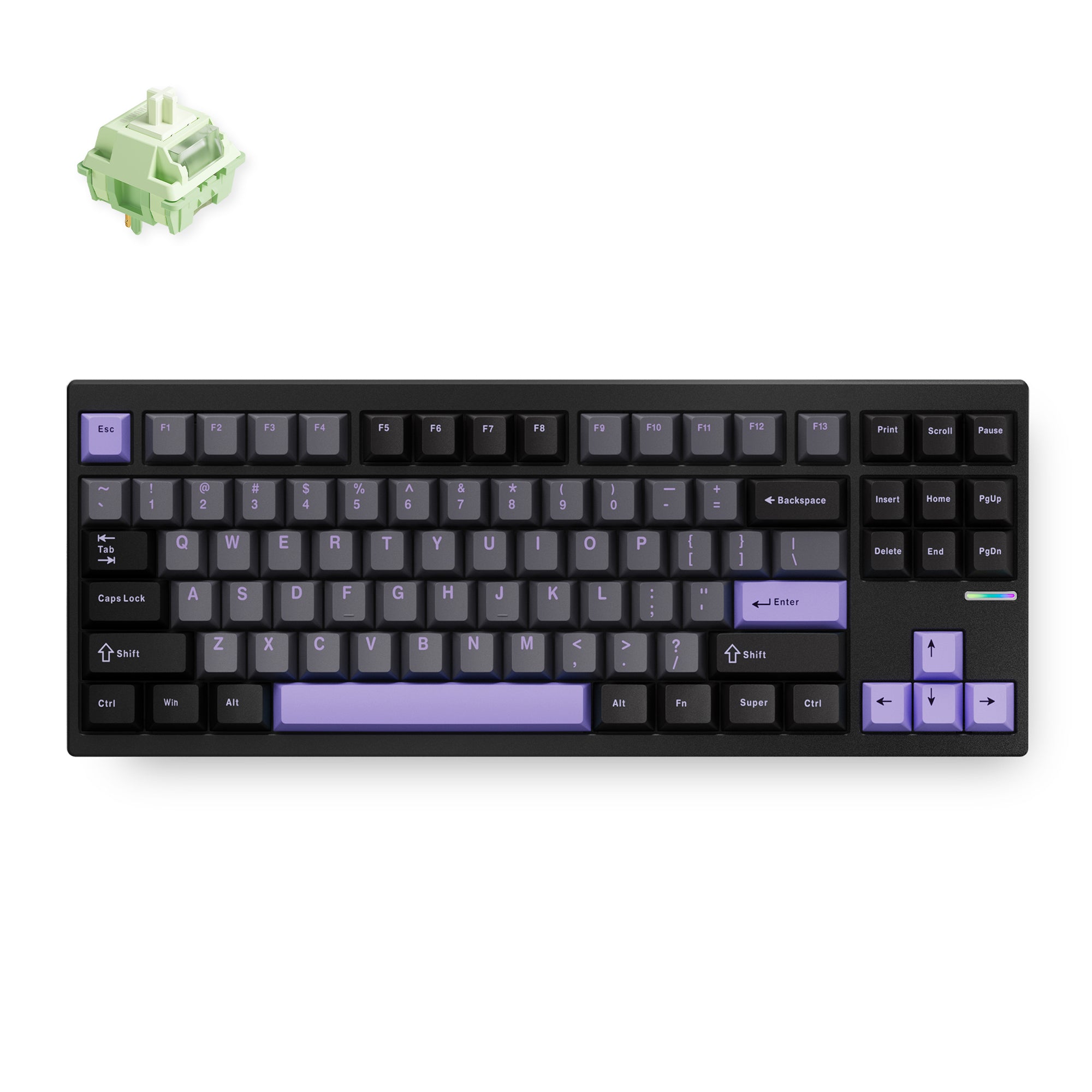 MCHOSE GX87 Aluminum Custom Mechanical Keyboard - MCHOSE Official