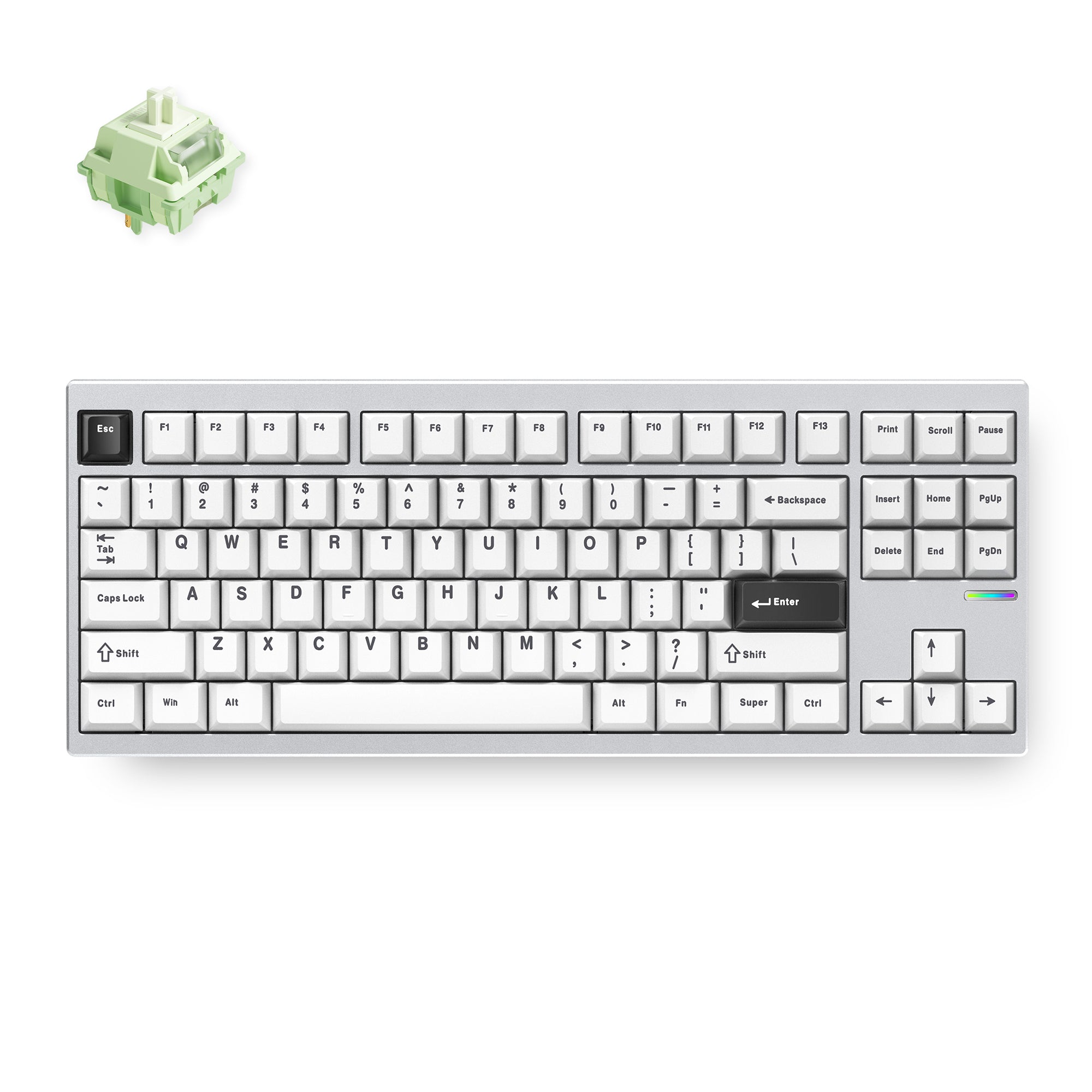 MCHOSE GX87 Aluminum Custom Mechanical Keyboard - MCHOSE Official