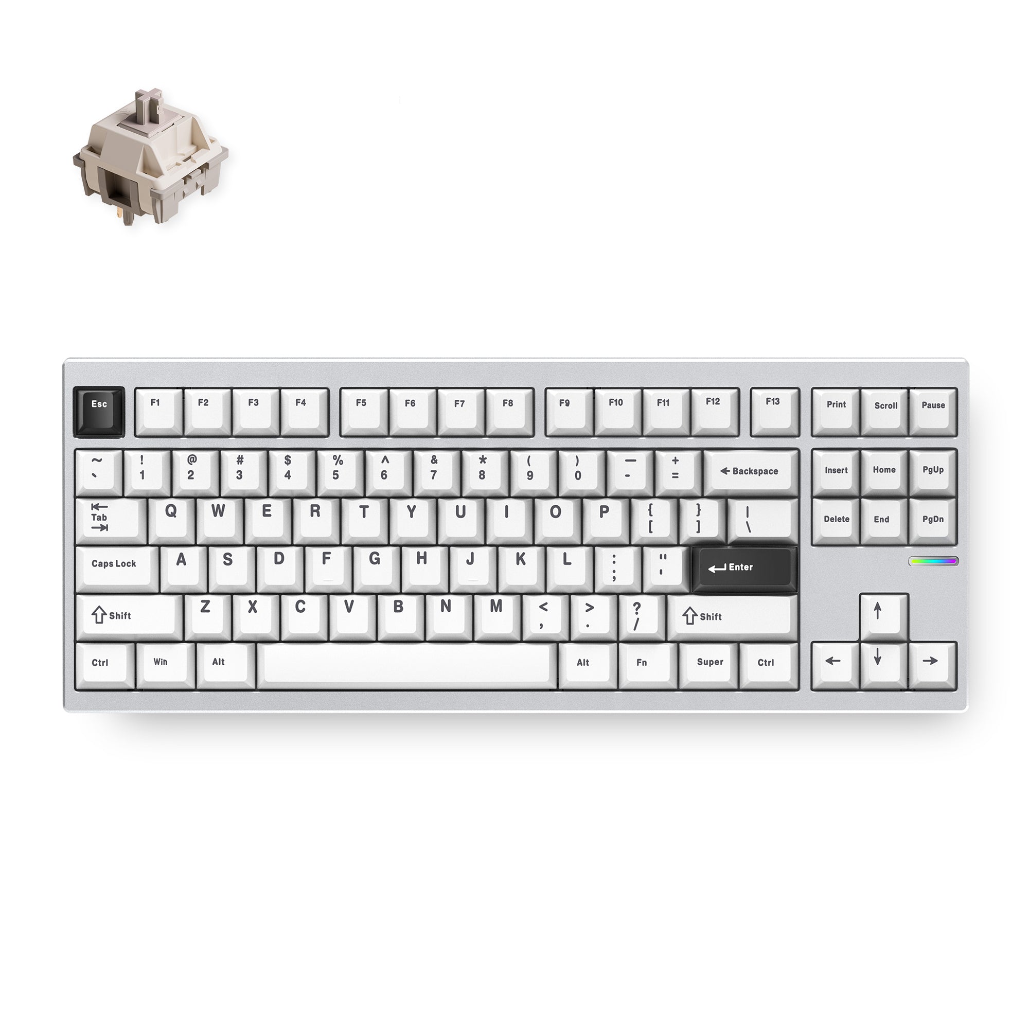 MCHOSE GX87 Aluminum Custom Mechanical Keyboard - MCHOSE Official