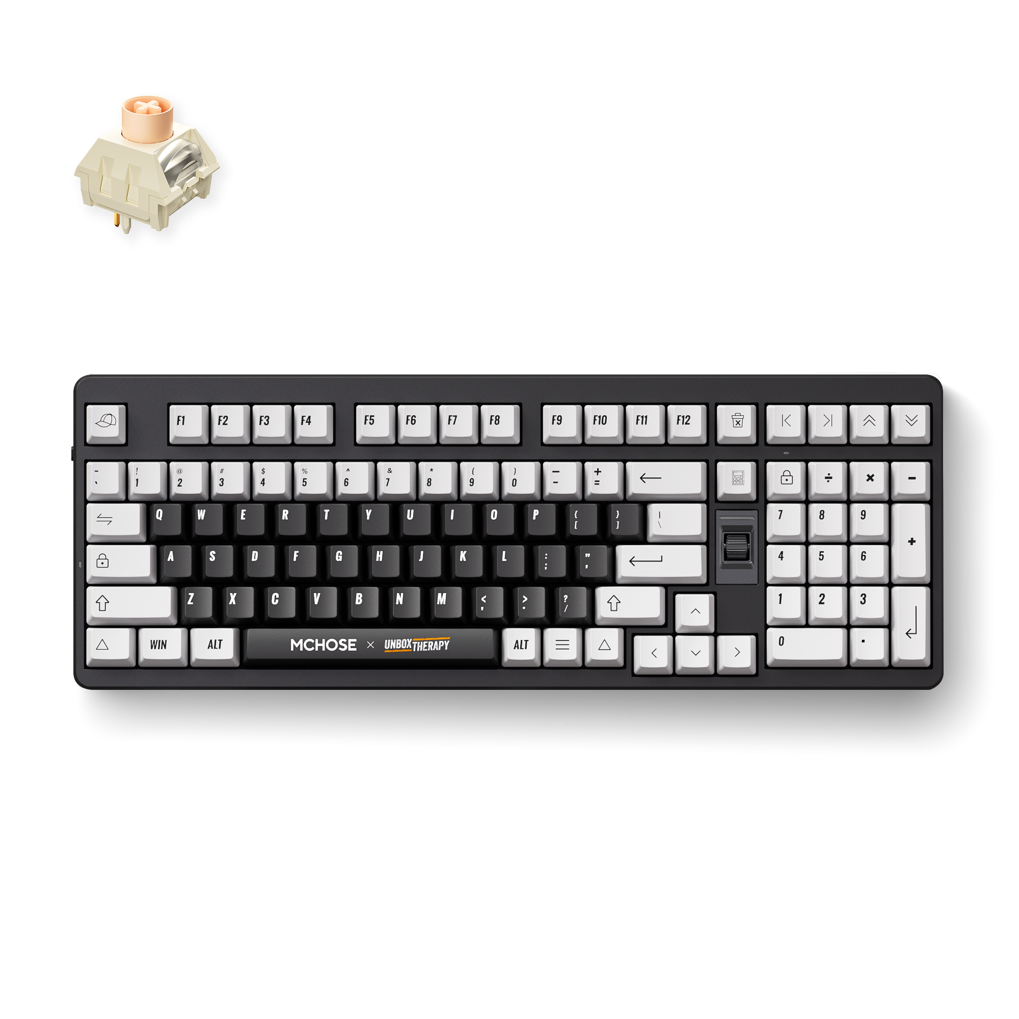 [Pre-order] MCHOSE x Unbox Therapy - UT98 Mechanical Keyboard
