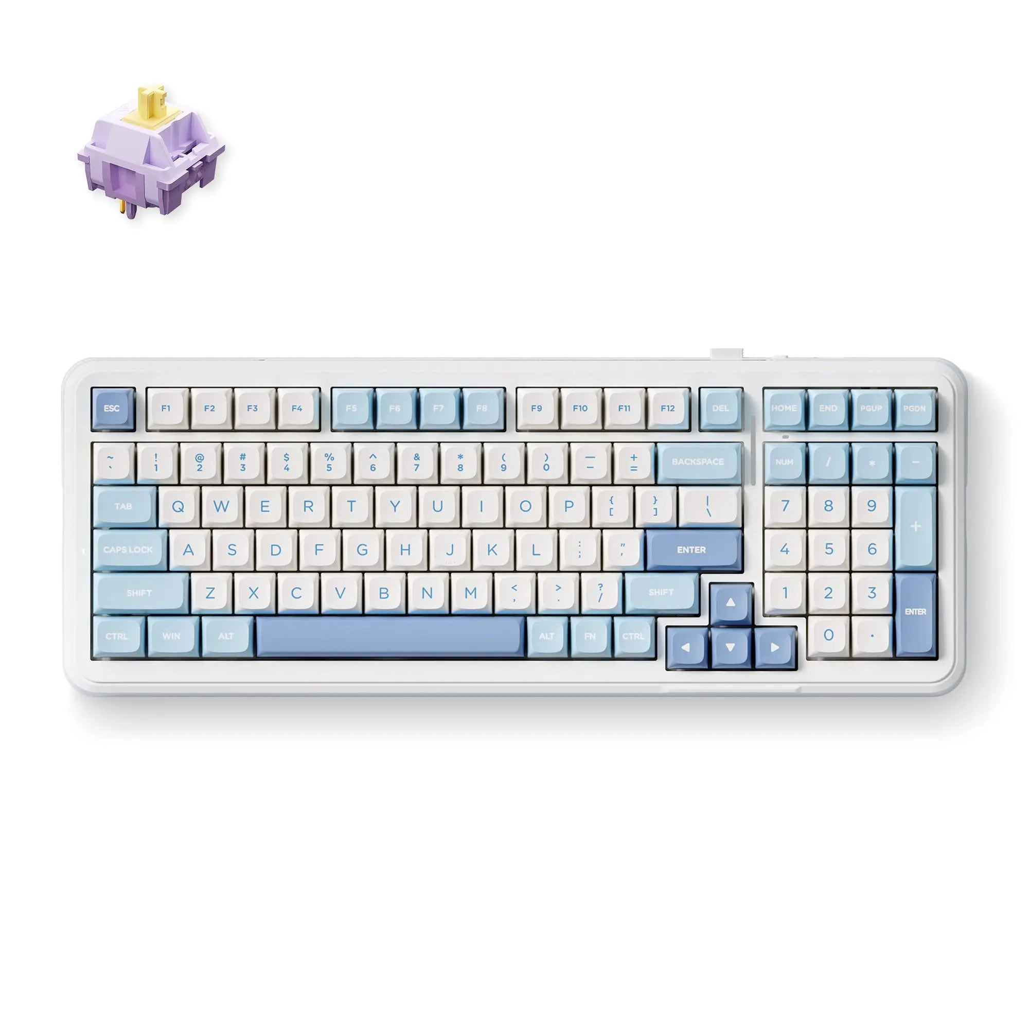 MCHOSE K99 Wireless Gasket Mount Mechanical Keyboard - MCHOSE Official